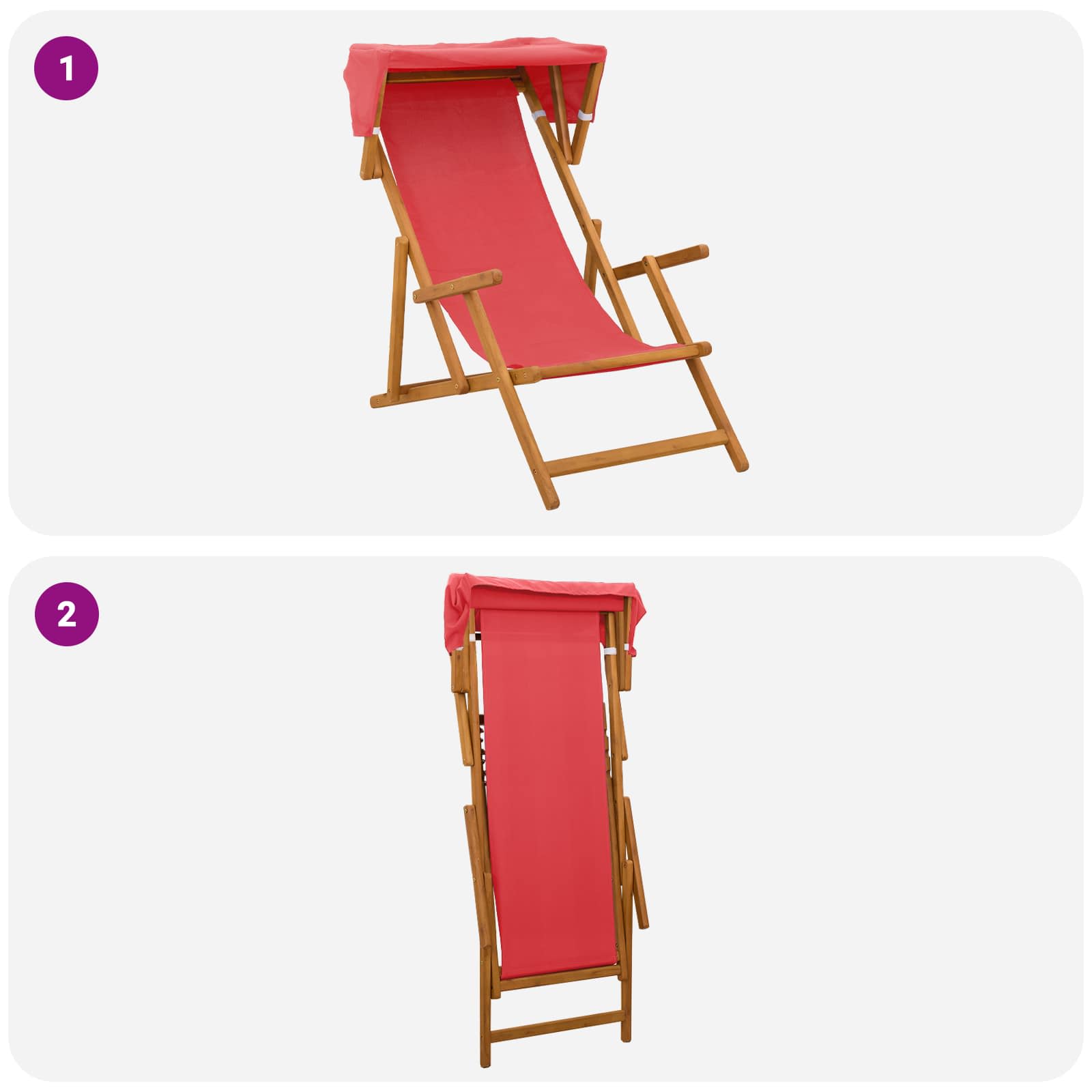 Gulintojas 2 pcs 3 Pozicija Kietas eukalipto medis Raudona