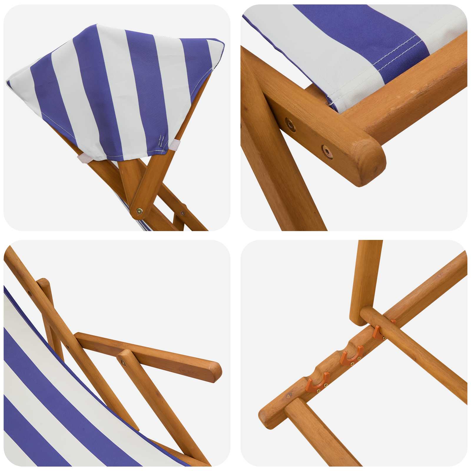 Gulintojas 2 pcs 3 Pozicija Kietas eukalipto medis