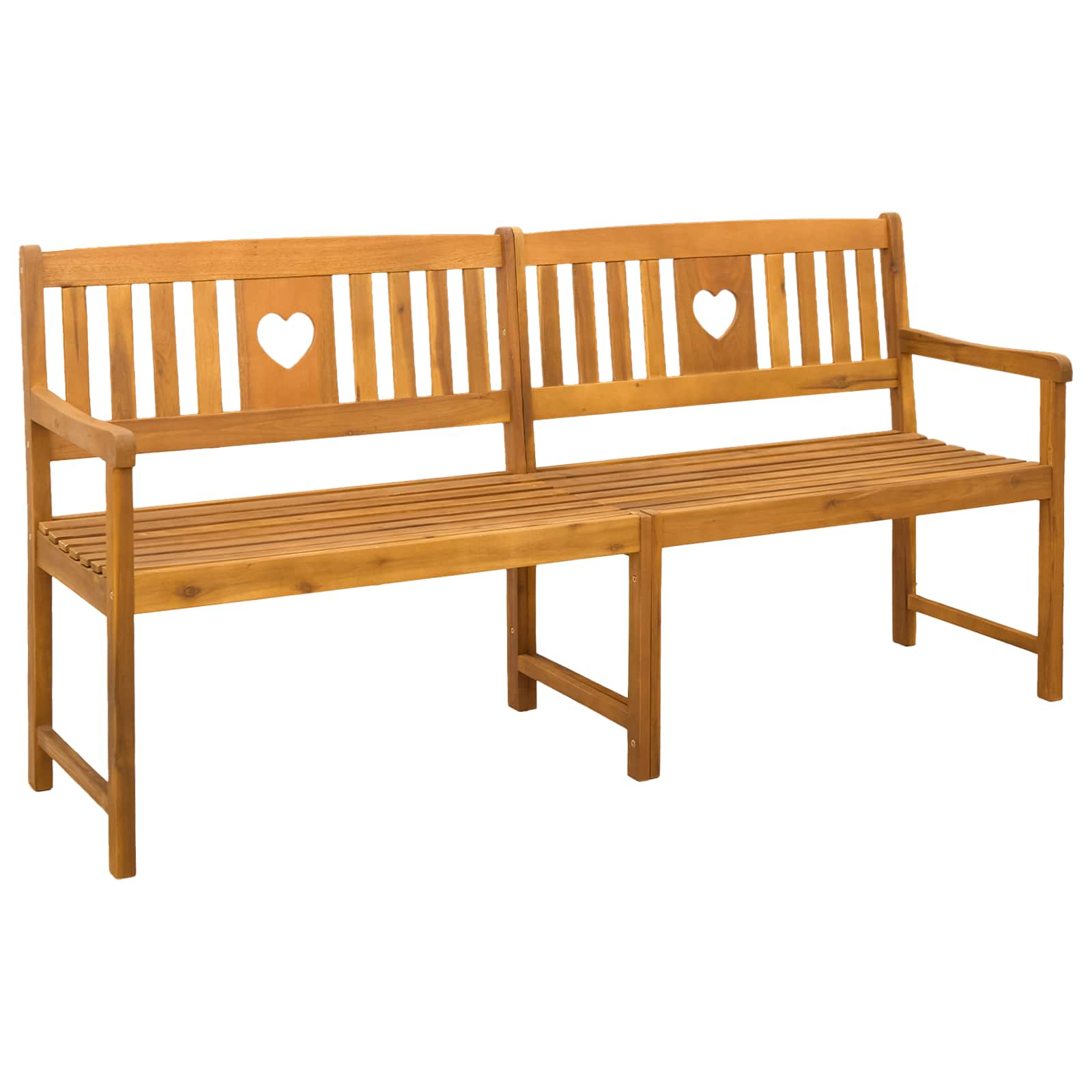 Lauko suolas Natūrali 180 x 55,5 x 90 cm