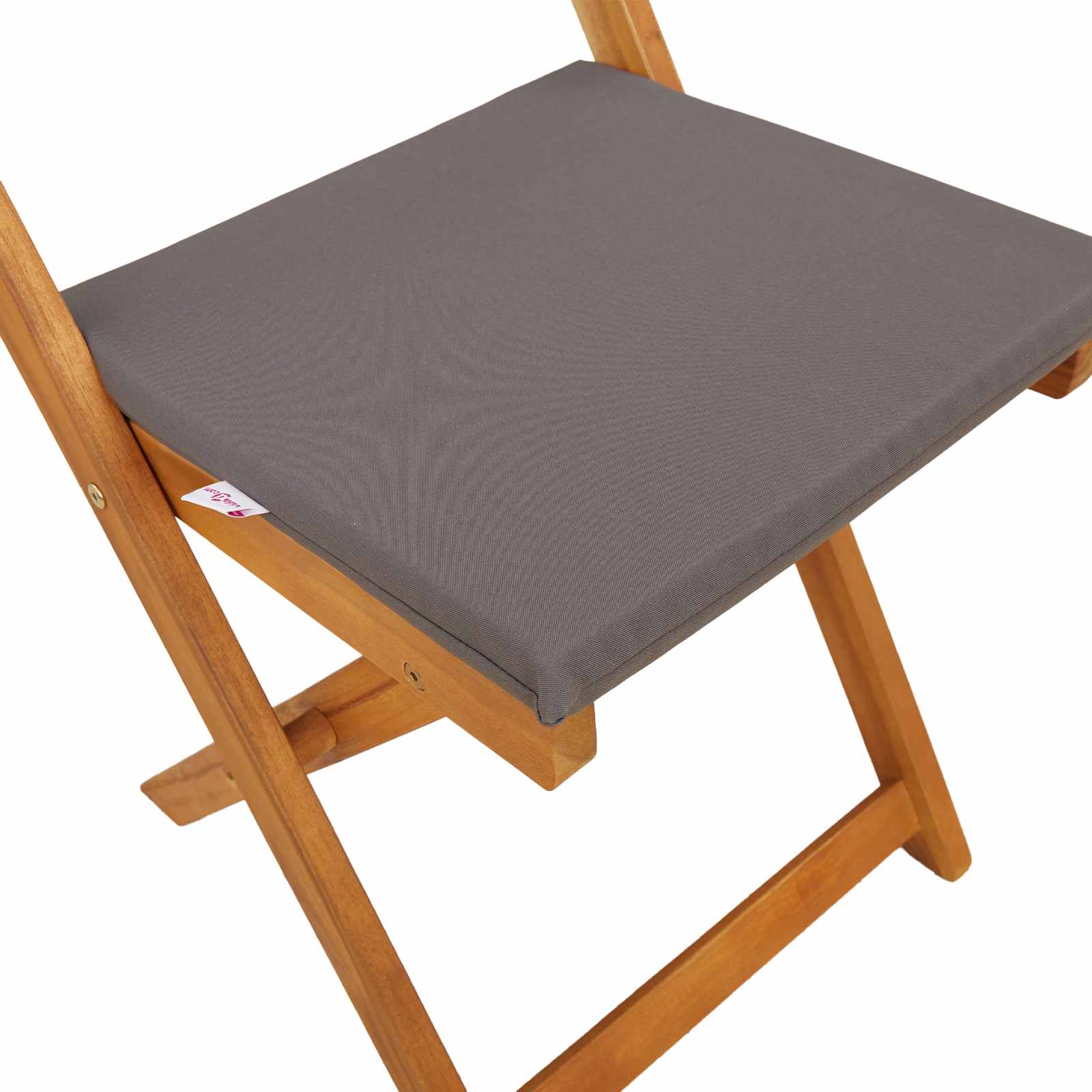 Lauko bistro kėdės 4 pcs Tamsiai pilka 40 x 53 x 80 cm