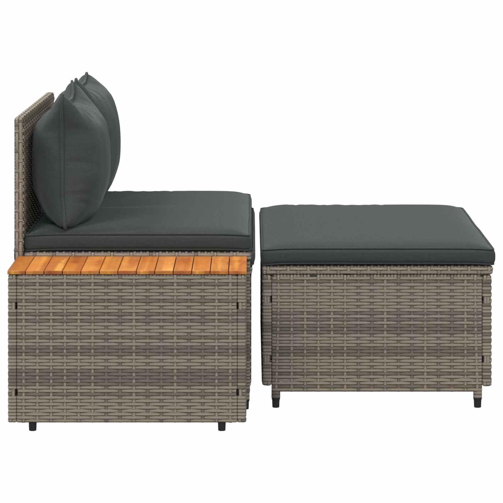 Lauko sofos komplektas 4-Vietų skaičius 4 pcs 55 x 30 x 39 cm