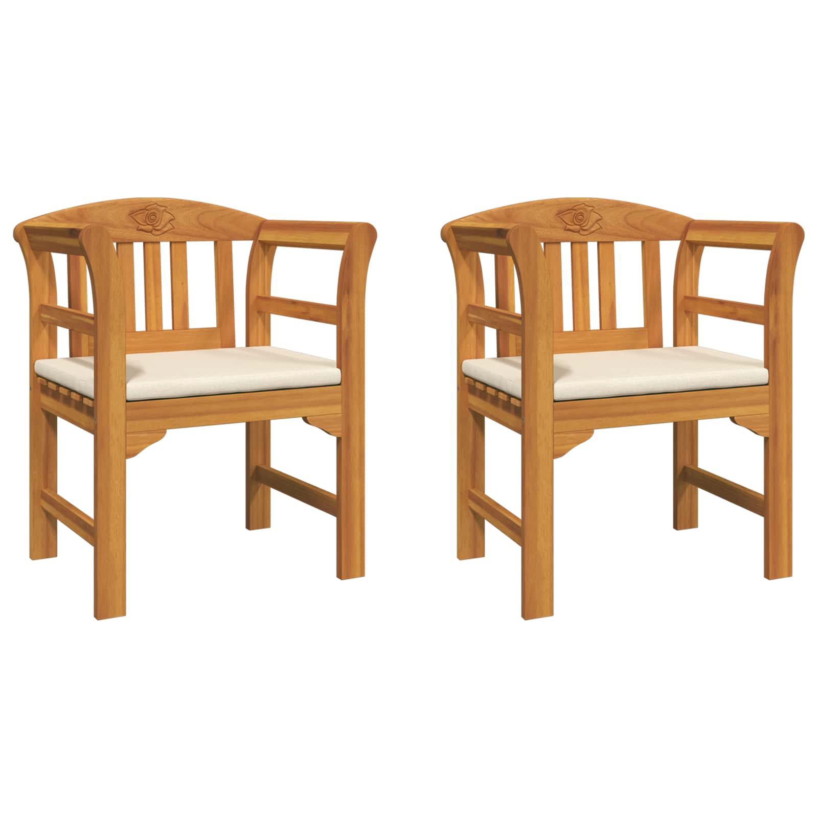 Bench Natural oil finish 68.5 x 46 x 82.5 cm