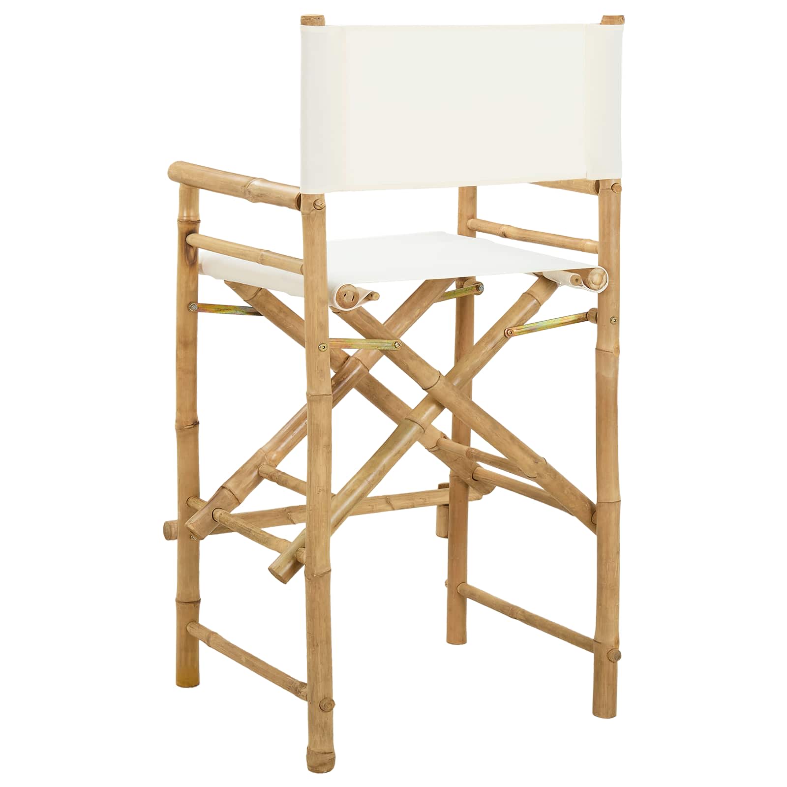 Sulankstoma režisieriaus kėdė 2 pcs Natūrali 58 x 48 x 115 cm