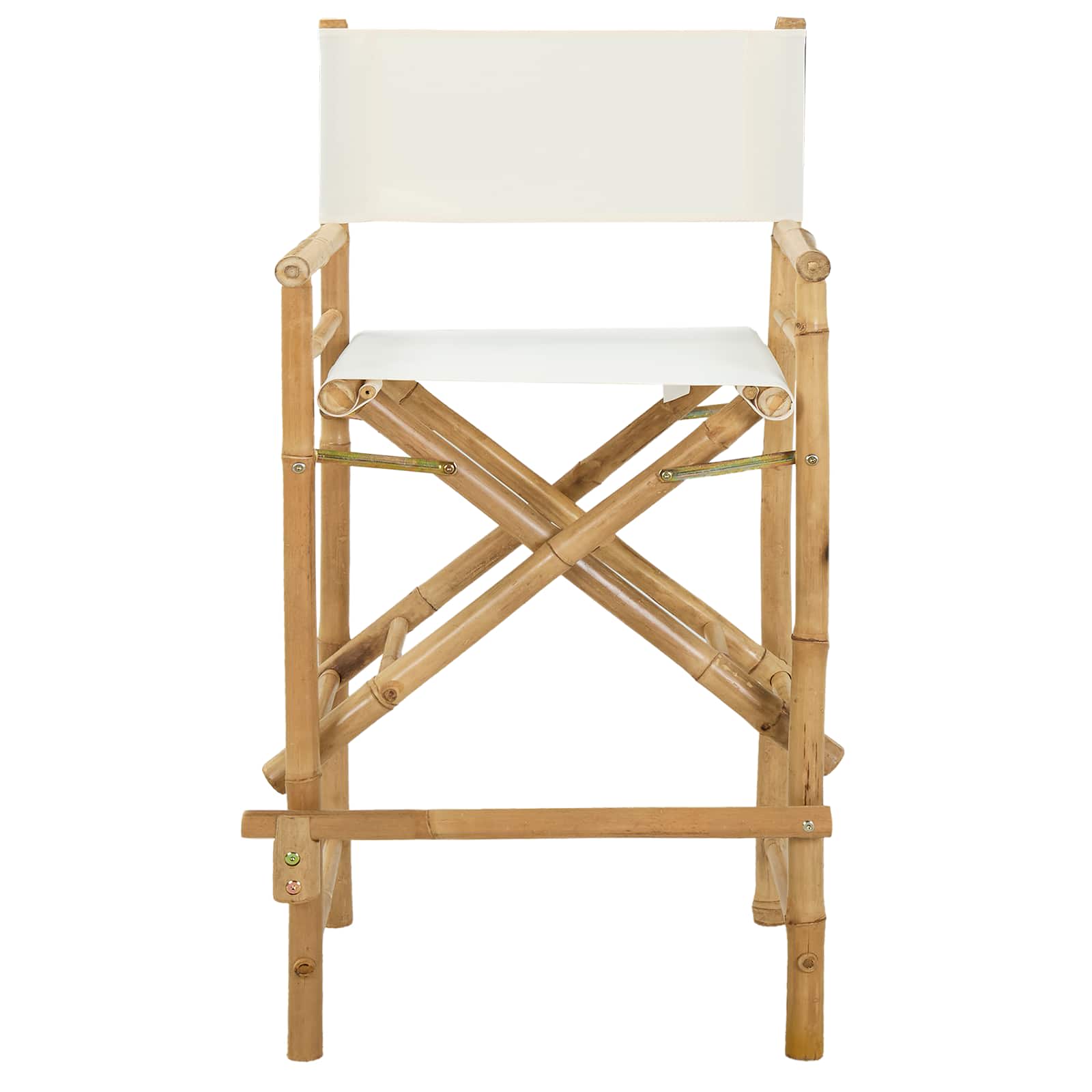 Sulankstoma režisieriaus kėdė 2 pcs Natūrali 58 x 48 x 115 cm