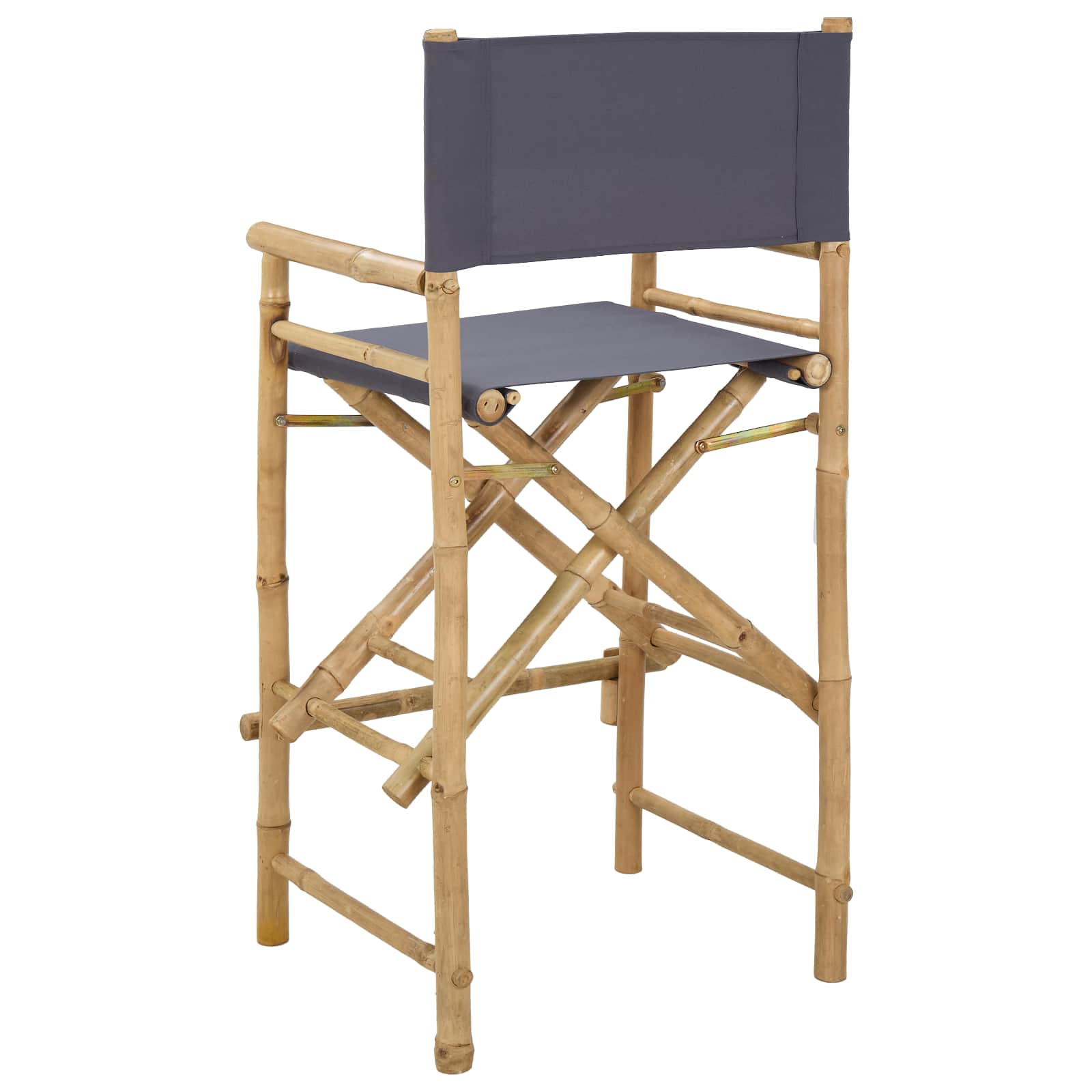 Sulankstoma režisieriaus kėdė 2 pcs Natūrali 58 x 48 x 115 cm