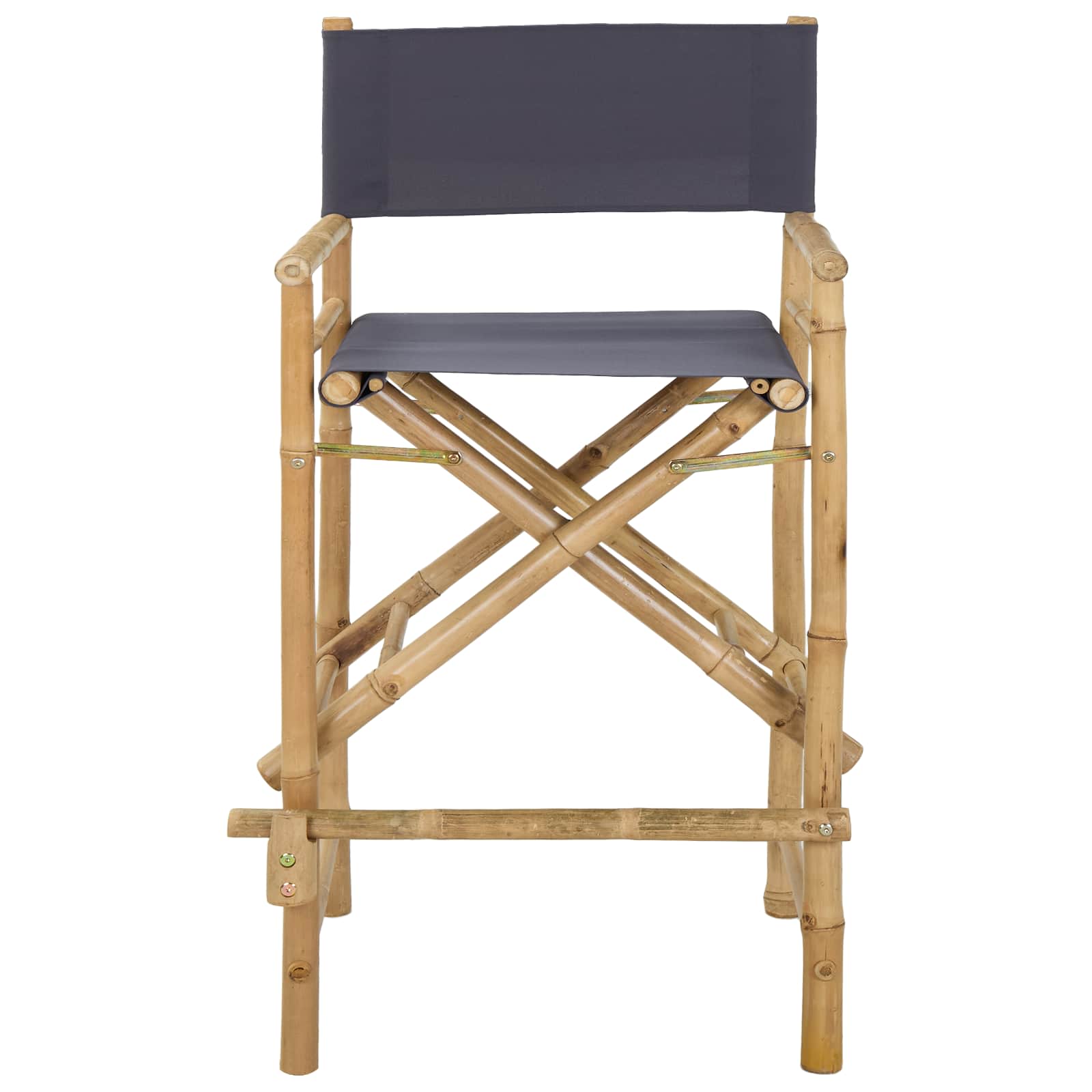 Sulankstoma režisieriaus kėdė 2 pcs Natūrali 58 x 48 x 115 cm