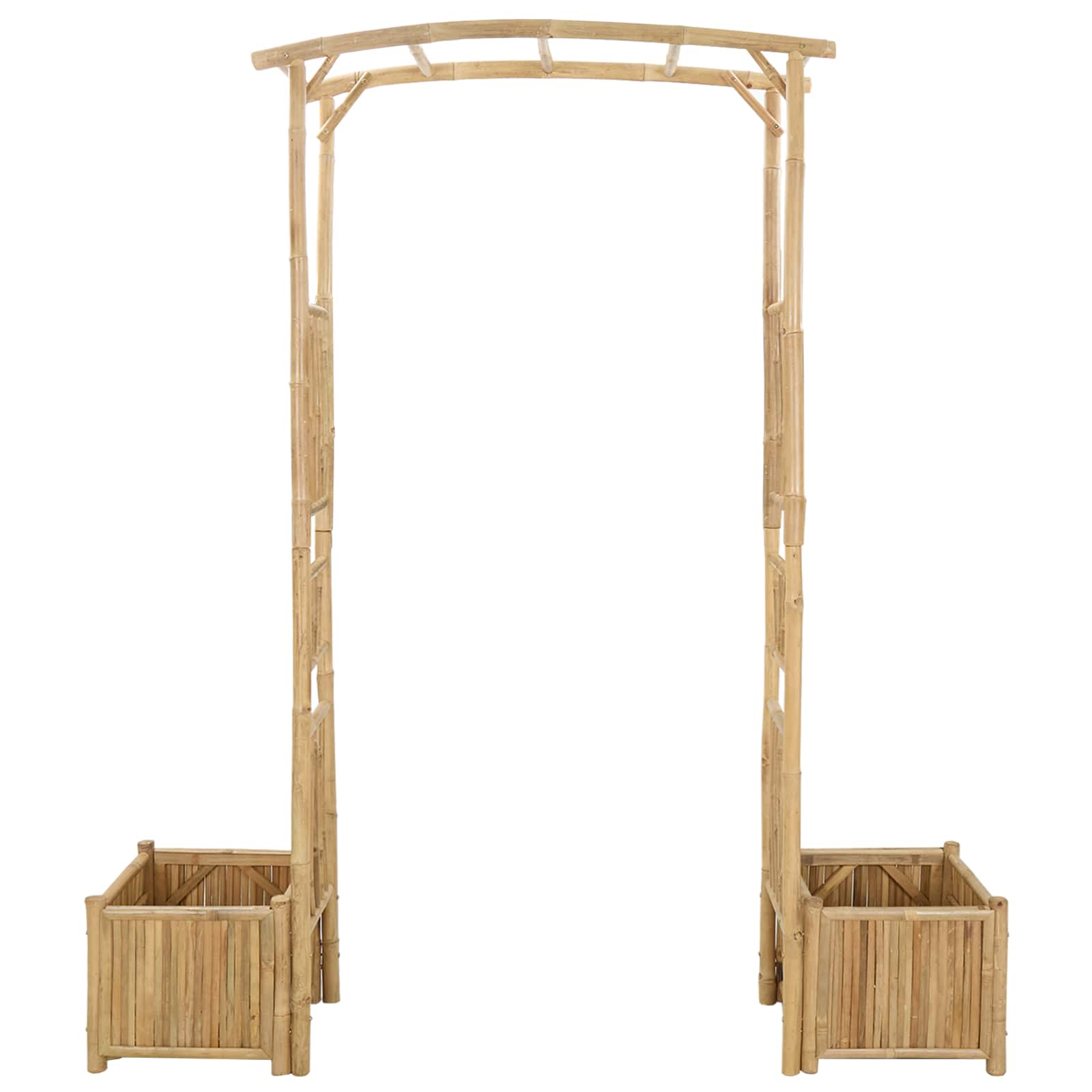 Sodo arka Natūrali 177 x 40 x 205 cm Bambukas