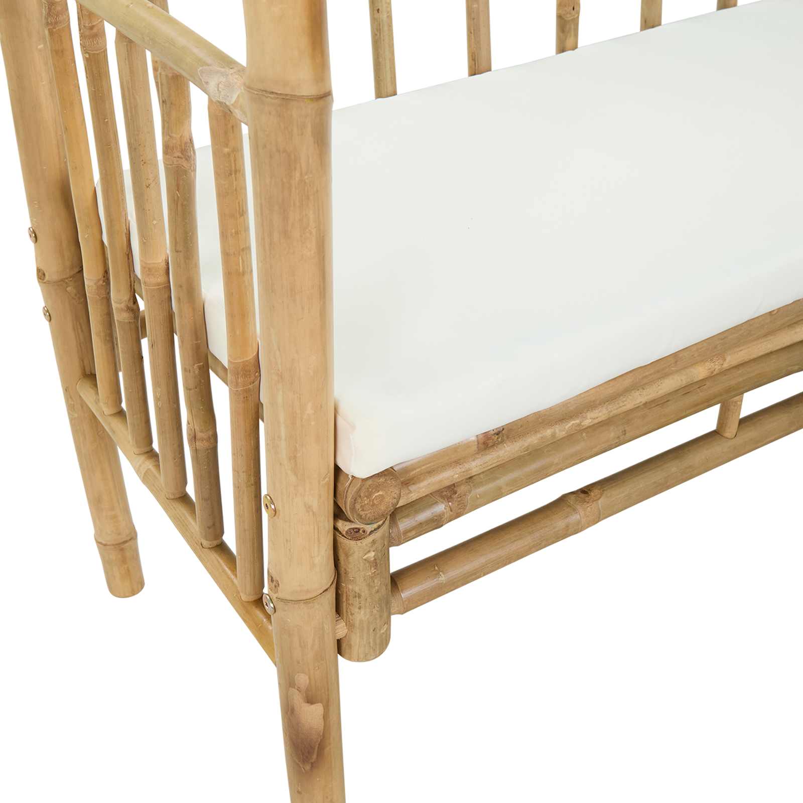 Dārza arka ar soliņu Dabīga 115 x 50 x 205 cm Bambuss