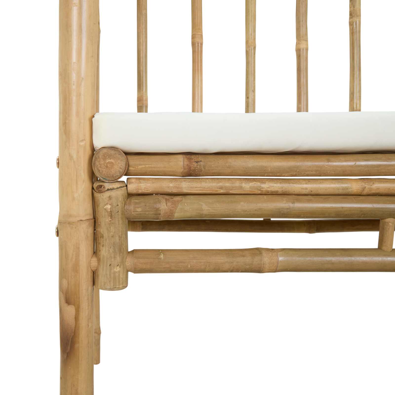 Dārza arka ar soliņu Dabīga 115 x 50 x 205 cm Bambuss