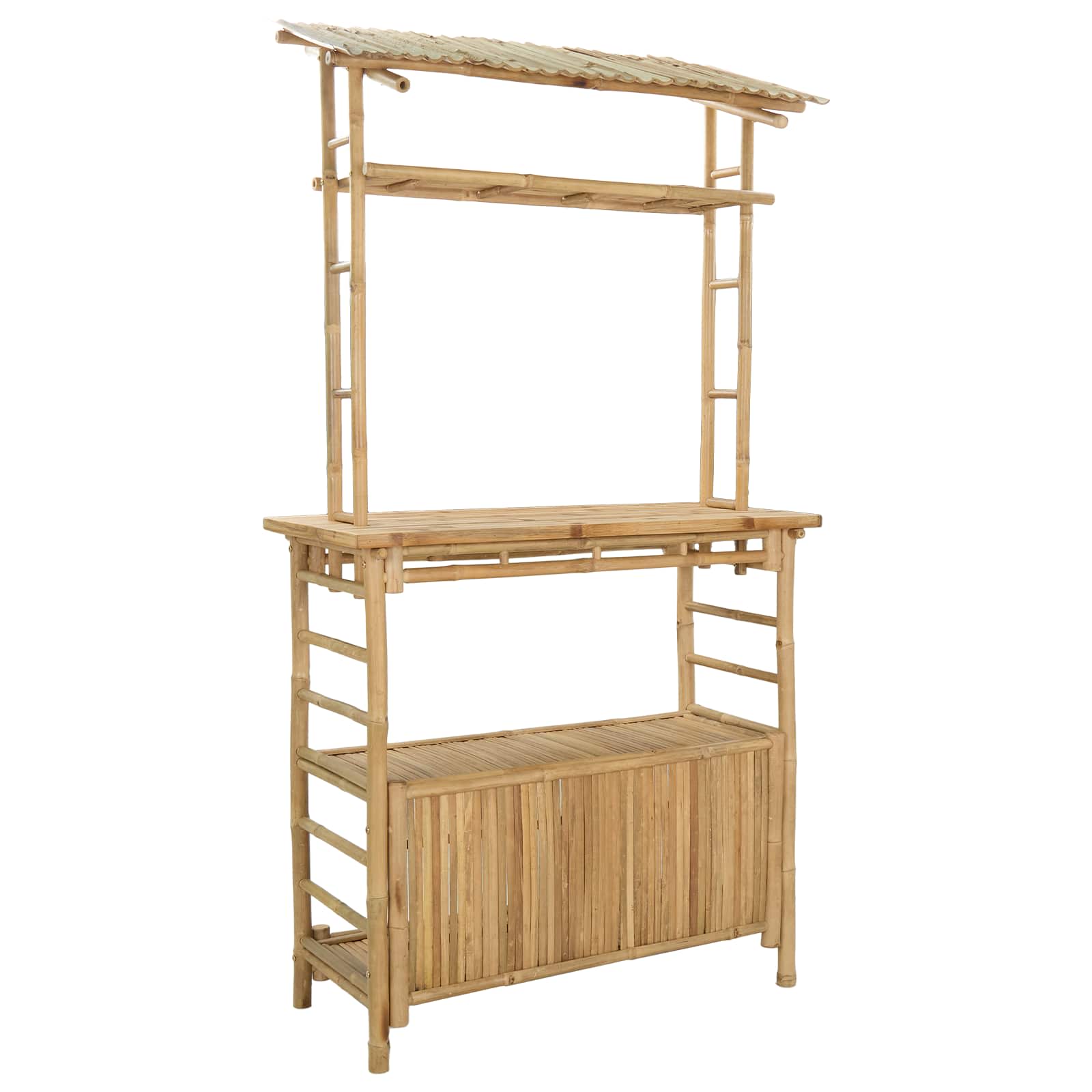 Lauko baro stalas Natūrali 110 x 50 x 210 cm Bambukas