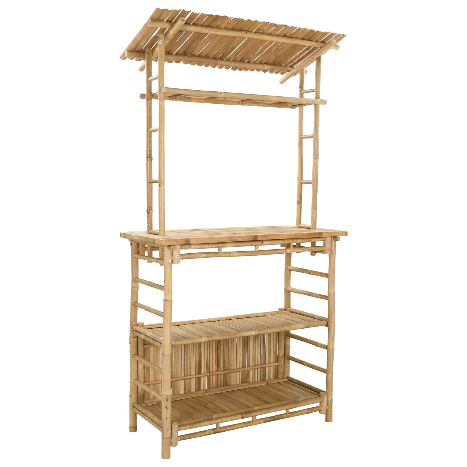 Lauko baro stalas Natūrali 110 x 50 x 210 cm Bambukas