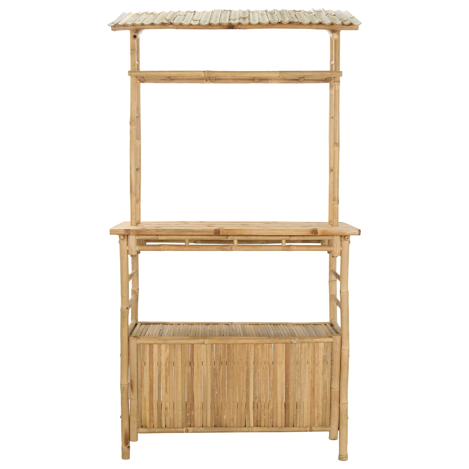 Lauko baro stalas Natūrali 110 x 50 x 210 cm Bambukas