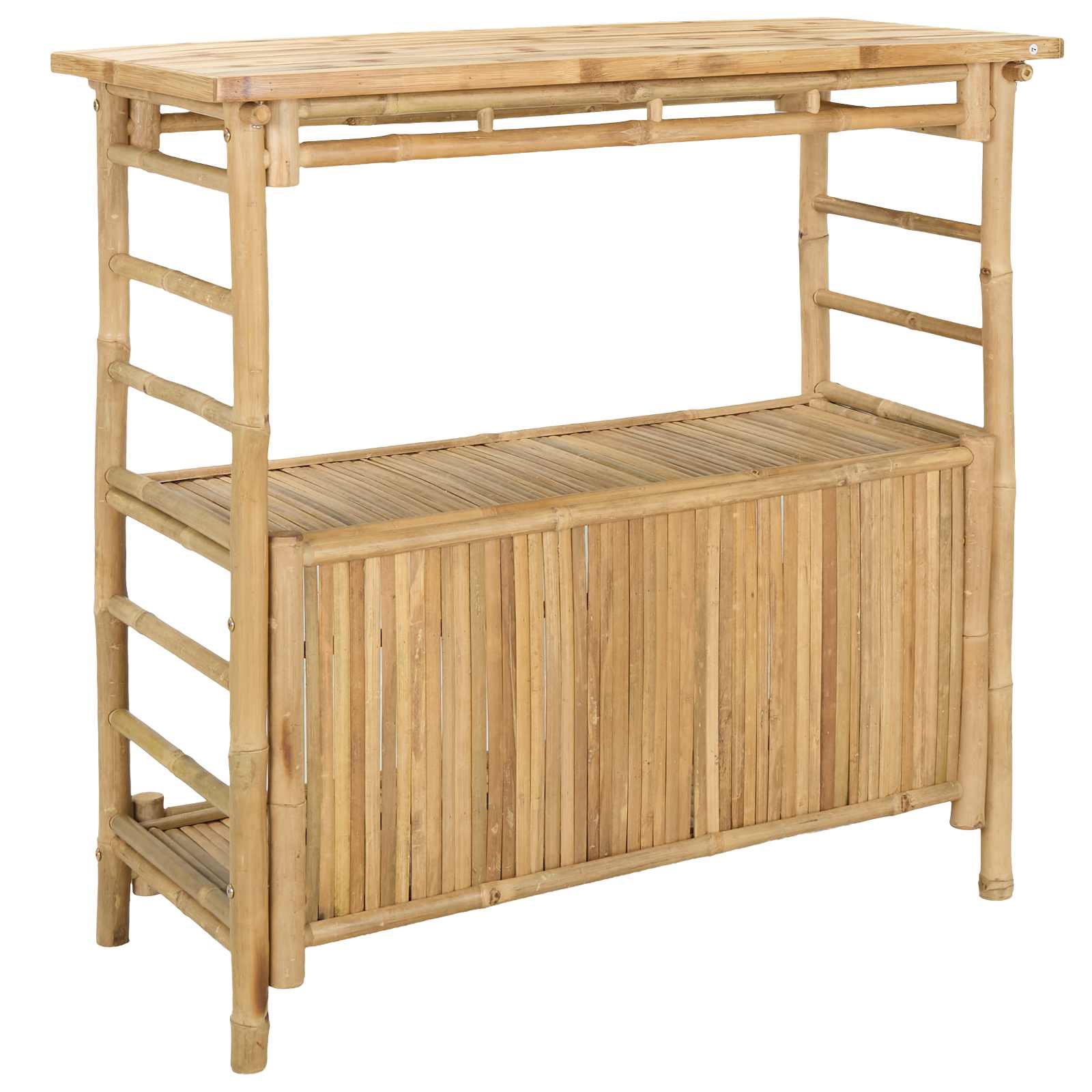 Lauko baro stalas Natūrali 110 x 50 x 105 cm Bambukas