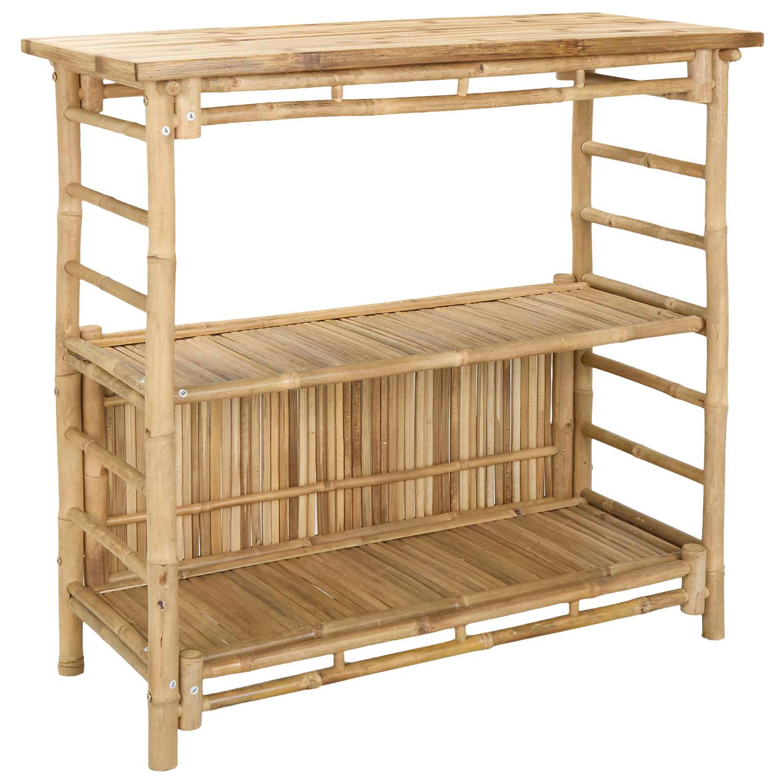 Lauko baro stalas Natūrali 110 x 50 x 105 cm Bambukas