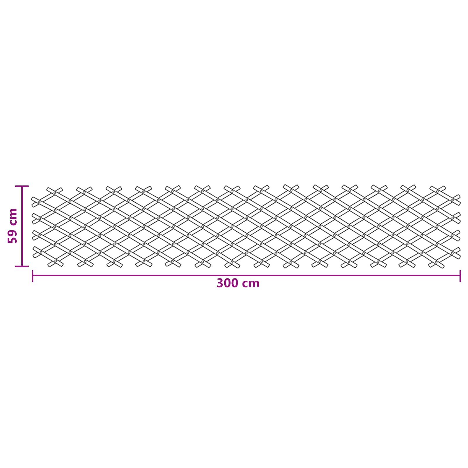 Išplečiamas tinklas tvora 2 pcs Šviesiai rudas 100 x 105 cm