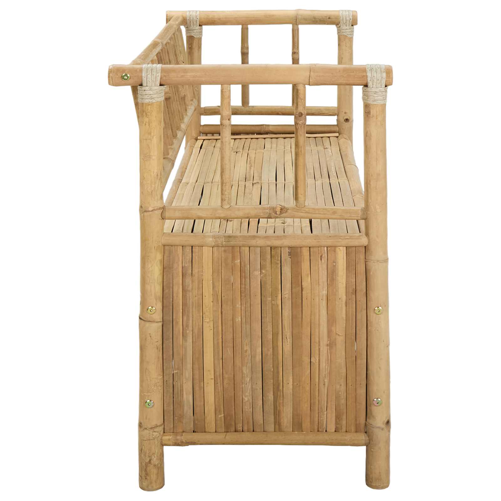 Sodo Saugojimo Suolas Natūrali 110 x 47 x 80 cm Bambukas
