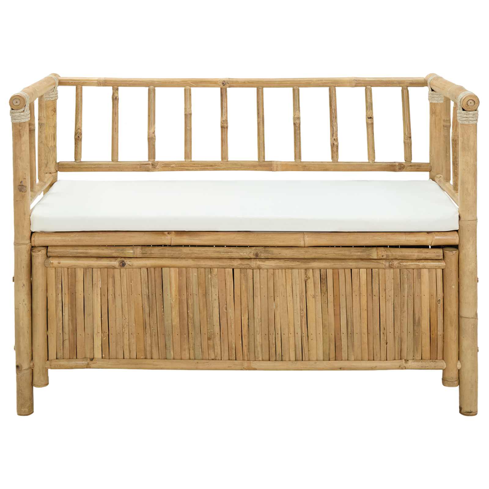 Sodo Saugojimo Suolas Natūrali 110 x 47 x 80 cm Bambukas