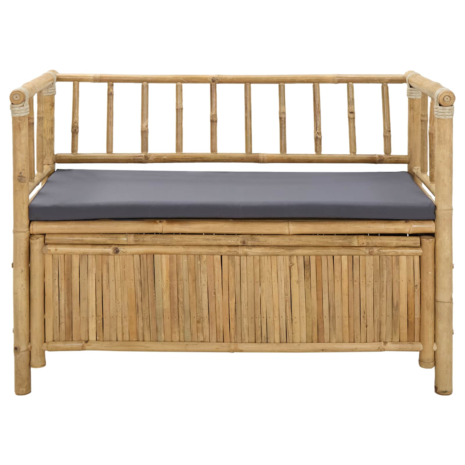 Dārza uzglabāšanas sols dabīga 110 x 47 x 80 cm bambuss