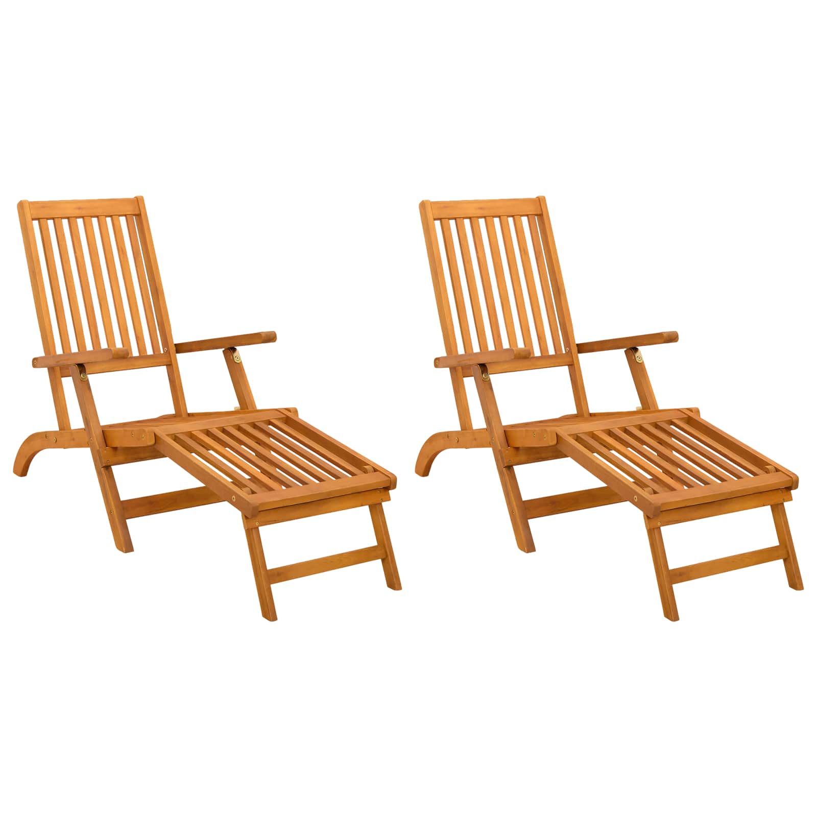 Atsilenkiantis ir sulankstomas saulės gultas 2 pcs