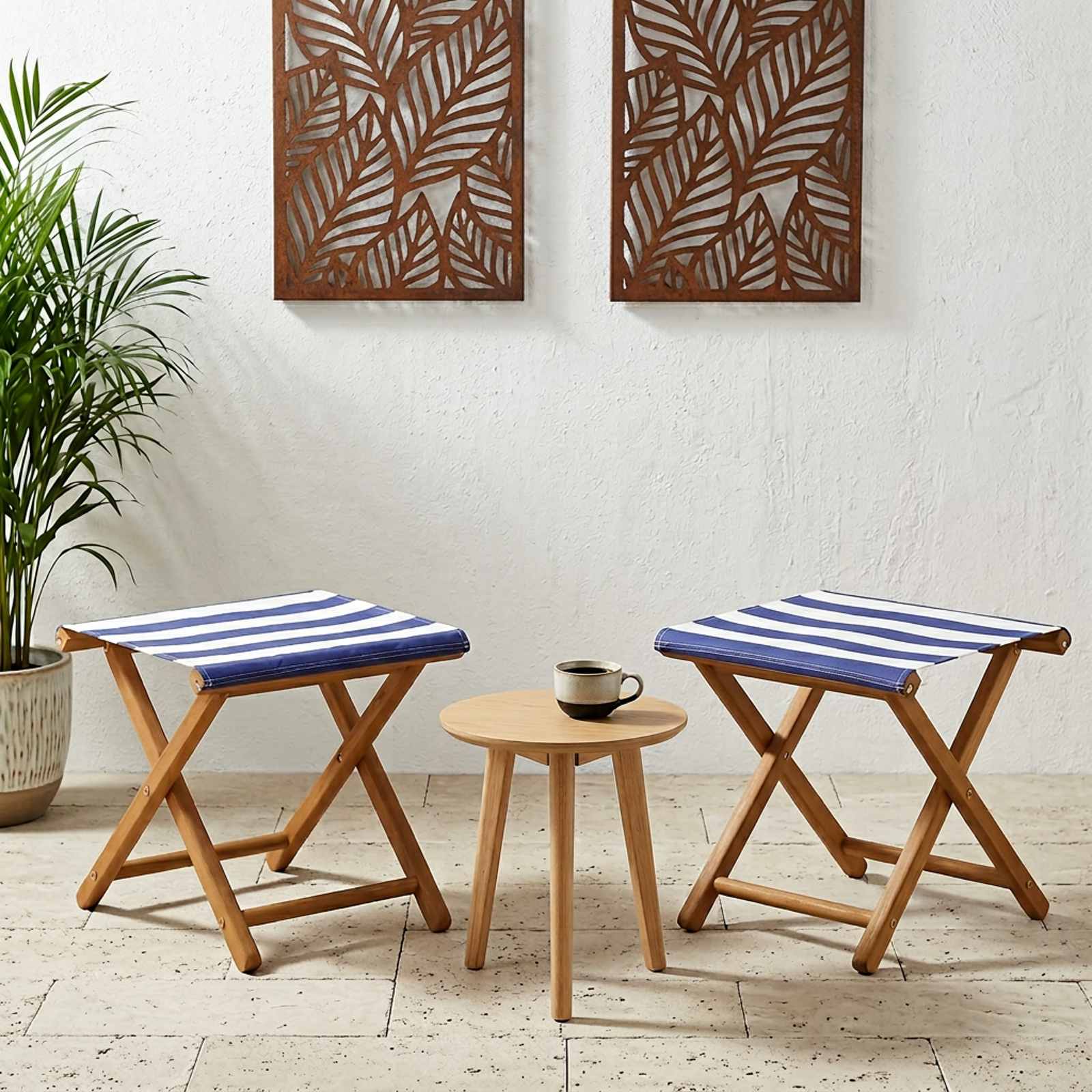 Gulintojas 2 pcs Kietas eukalipto medis Mėlyna ir balta