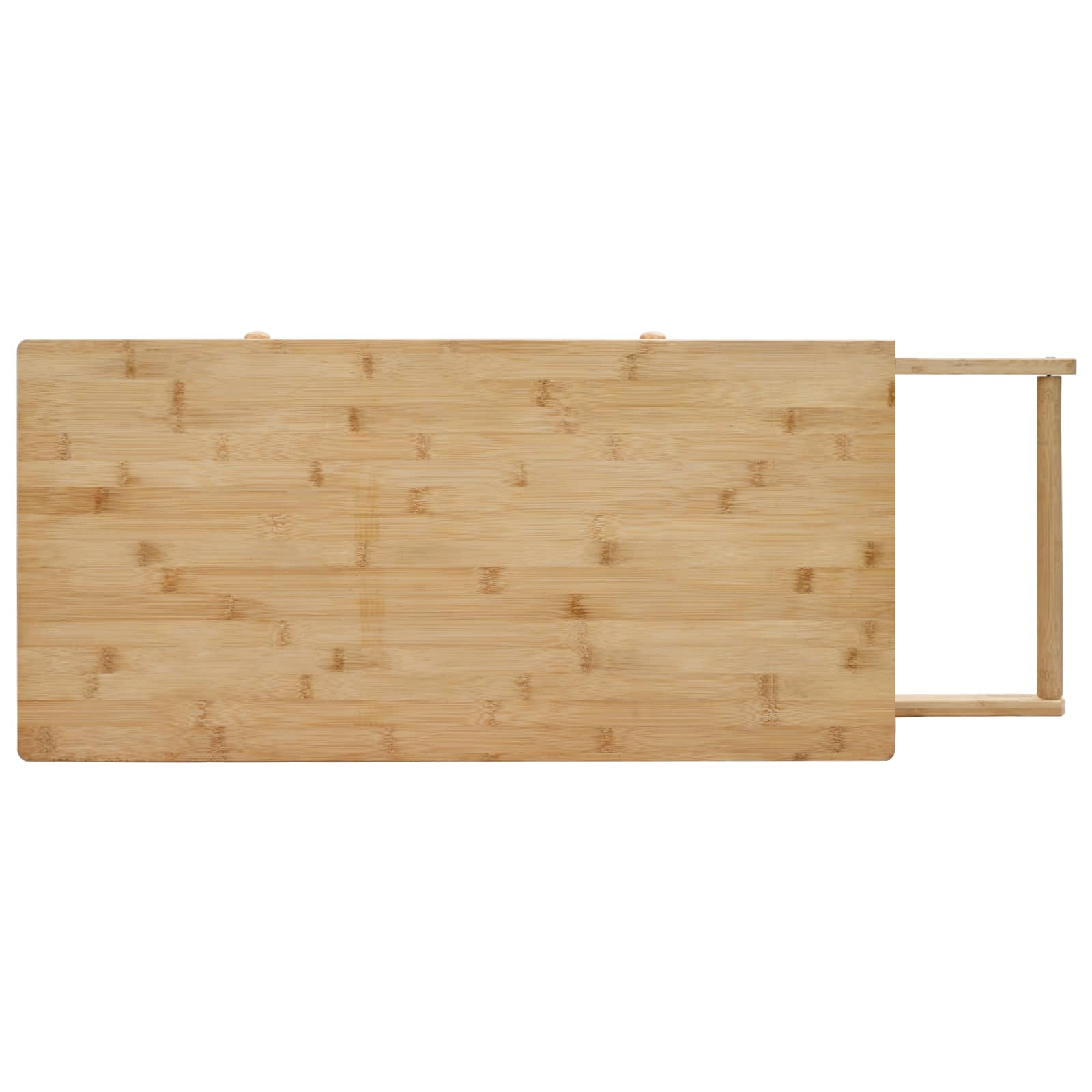 Virtuvės vežimėlis su ratais Natūrali 90,5 x 36 x 86,5 cm