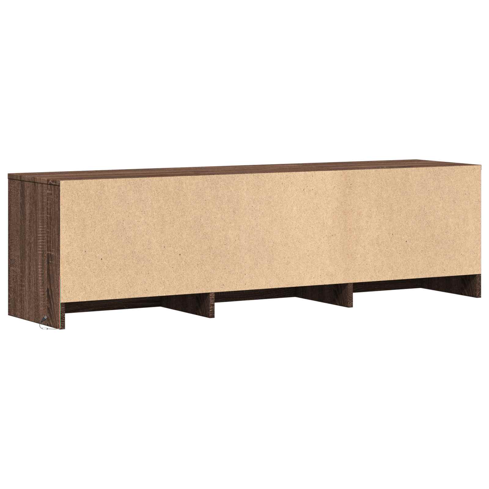 TV spintelė su LED 140 x 34 x 40 cm Rudas ąžuolas