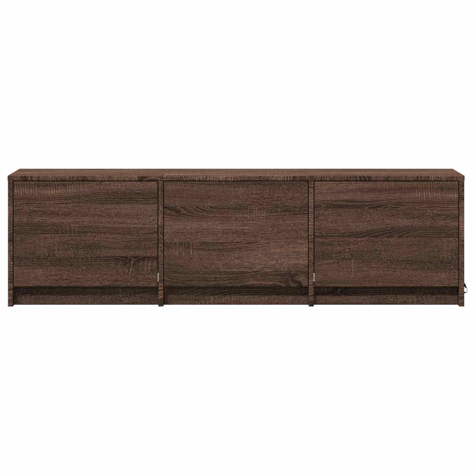 TV spintelė su LED 140 x 34 x 40 cm Rudas ąžuolas