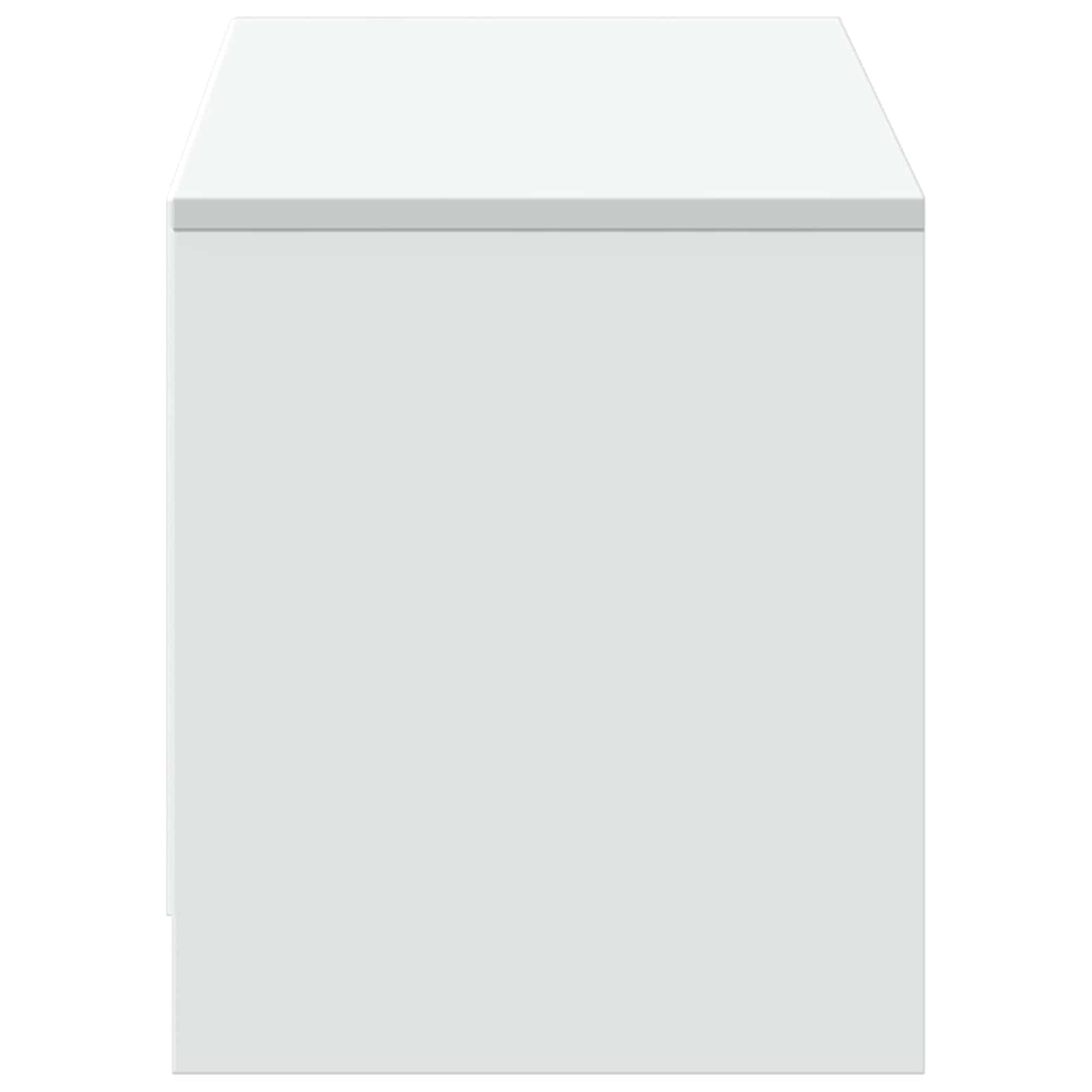 TV spintelė su LED Baltas 140 x 34 x 40 cm Dirbtinė mediena