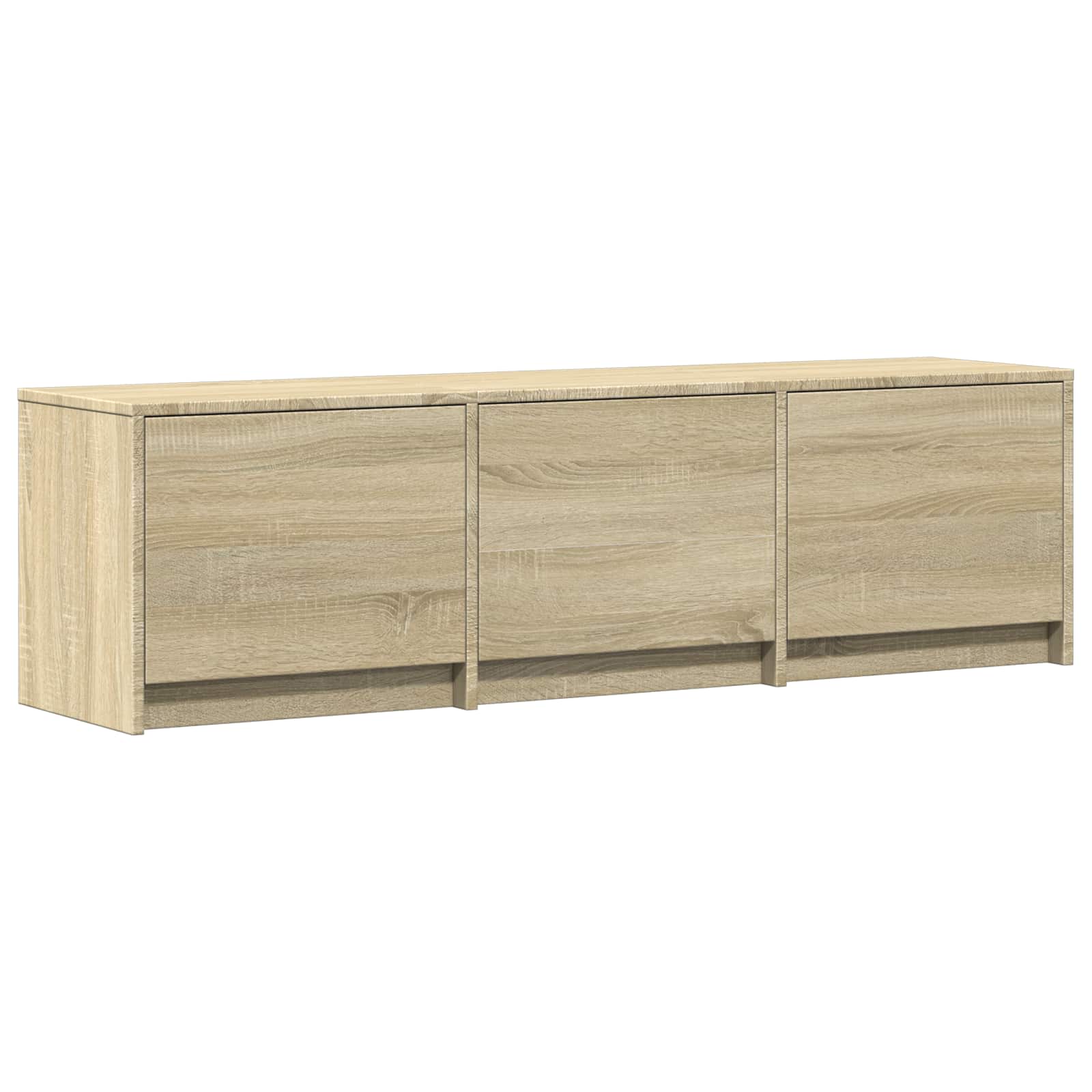 TV spintelė su LED su LED Sonoma ąžuolas 140 x 34 x 40 cm