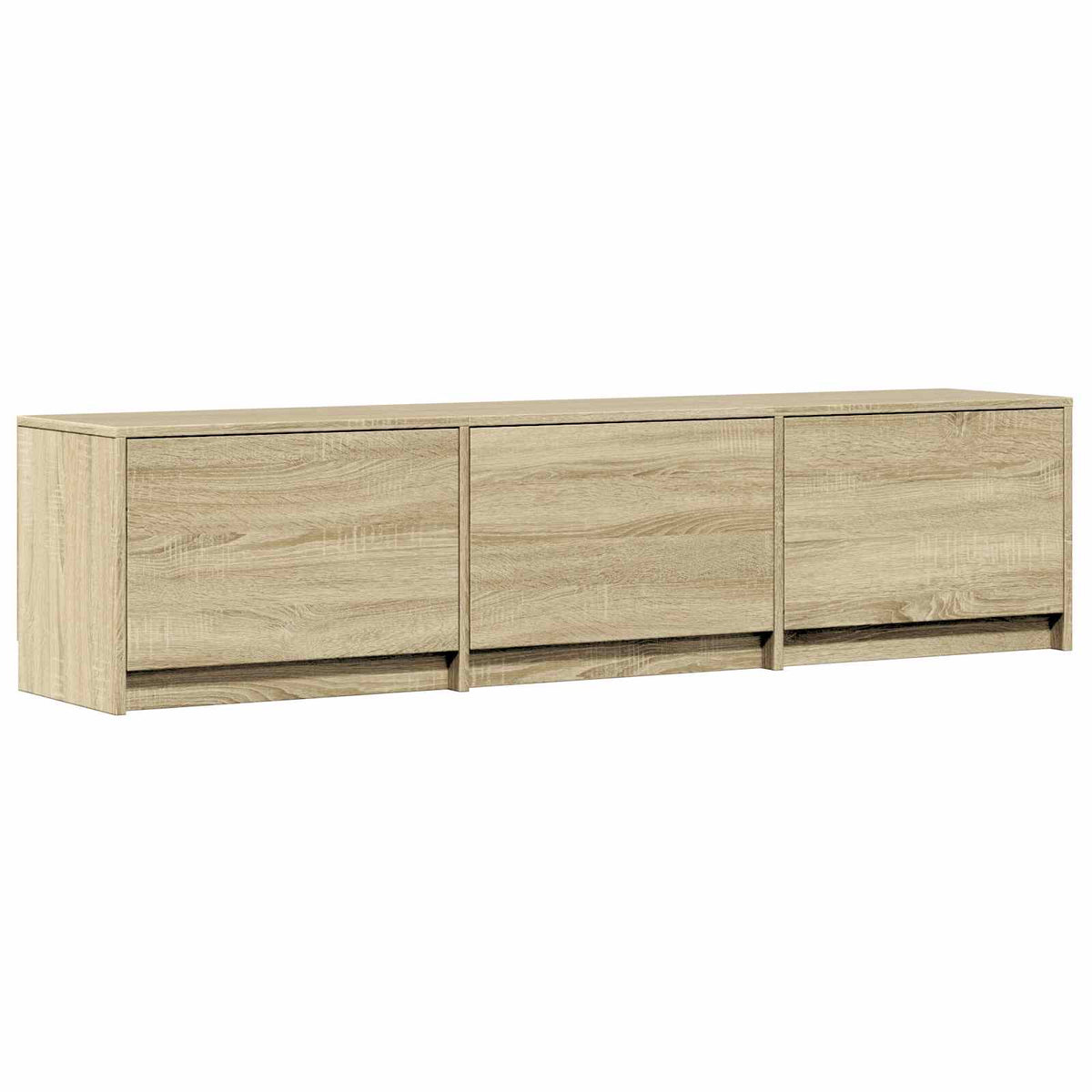 TV spintelė su LED 165 x 34 x 40 cm Sonoma ąžuolas