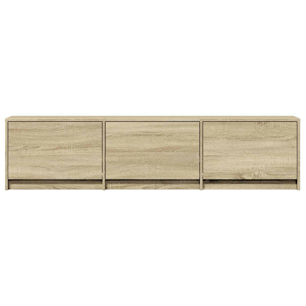 TV spintelė su LED 165 x 34 x 40 cm Sonoma ąžuolas
