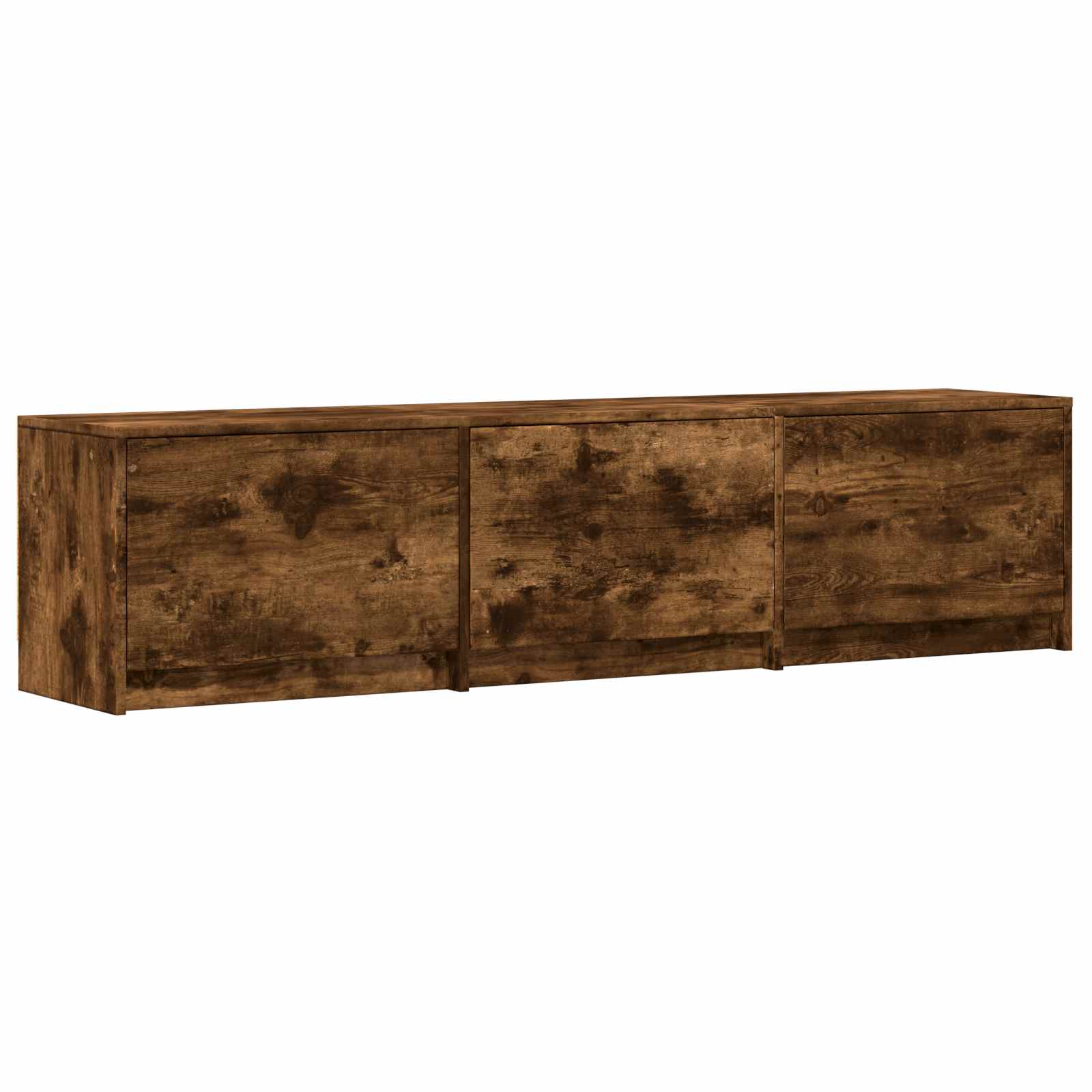 TV spintelė su LED 165 x 34 x 40 cm Rūkytas Ąžuolas