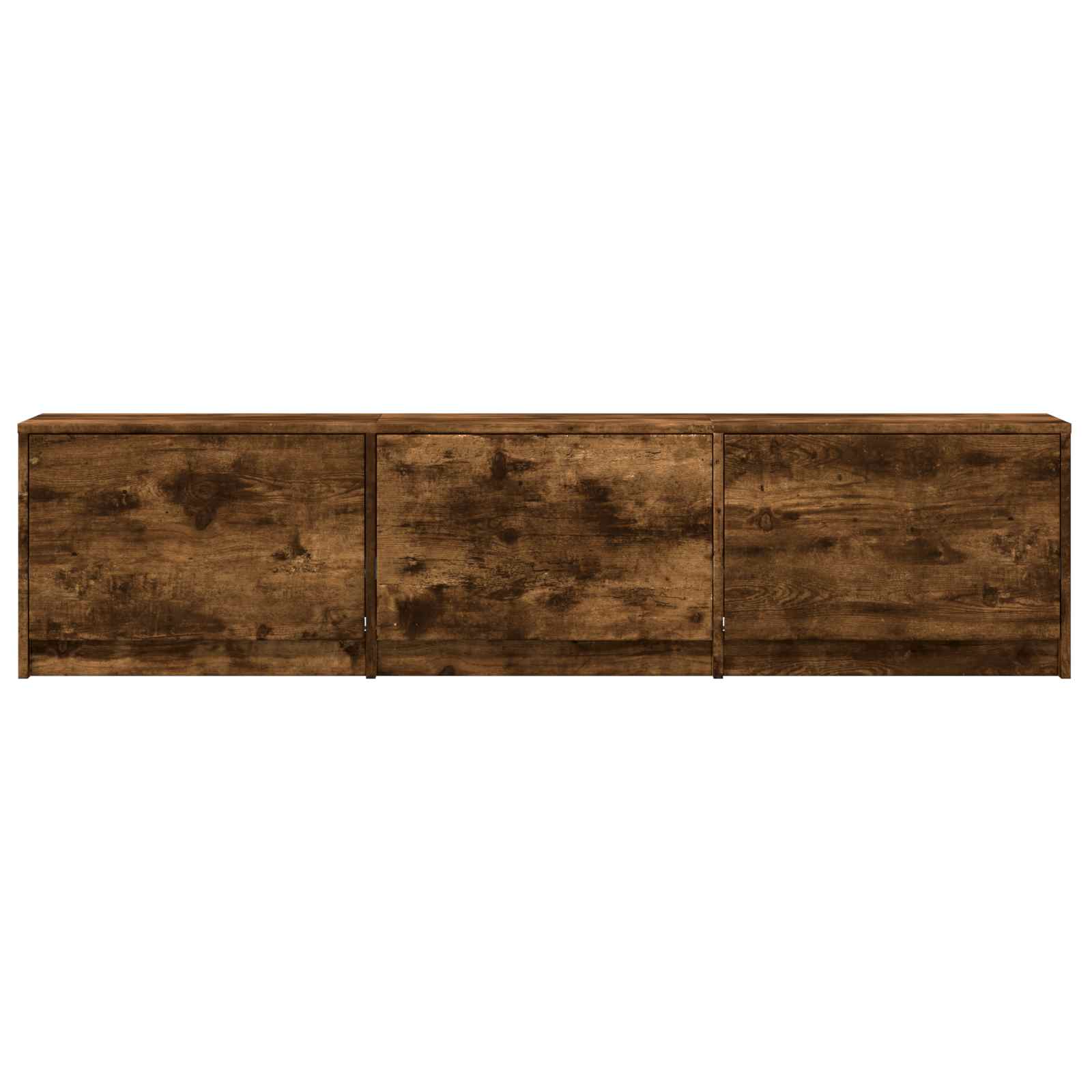 TV spintelė su LED 165 x 34 x 40 cm Rūkytas Ąžuolas