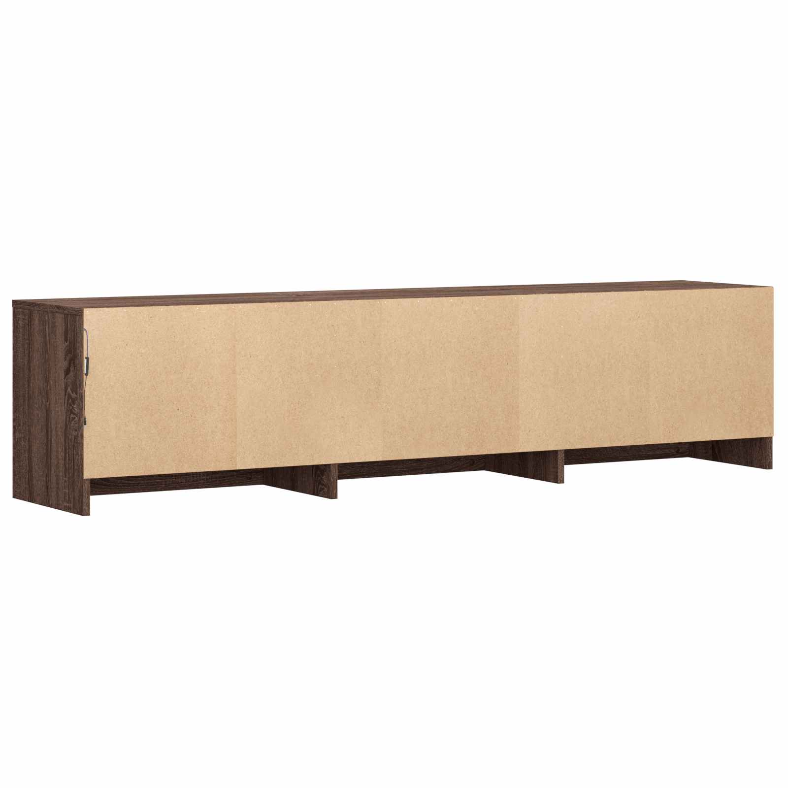 TV spintelė su LED 165 x 34 x 40 cm Rudas ąžuolas