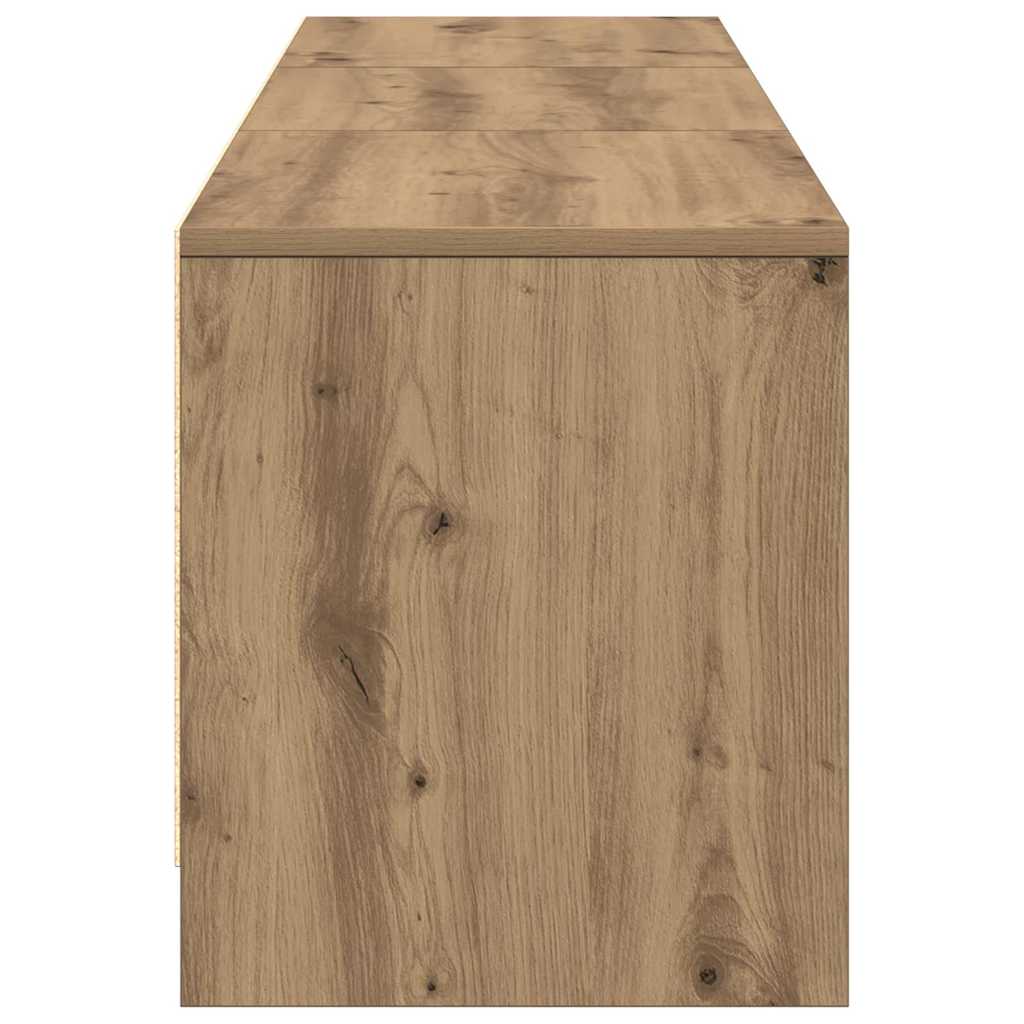TV spinta su LED su stalčių Meistrų ąžuolas 162 x 34 x 40 cm