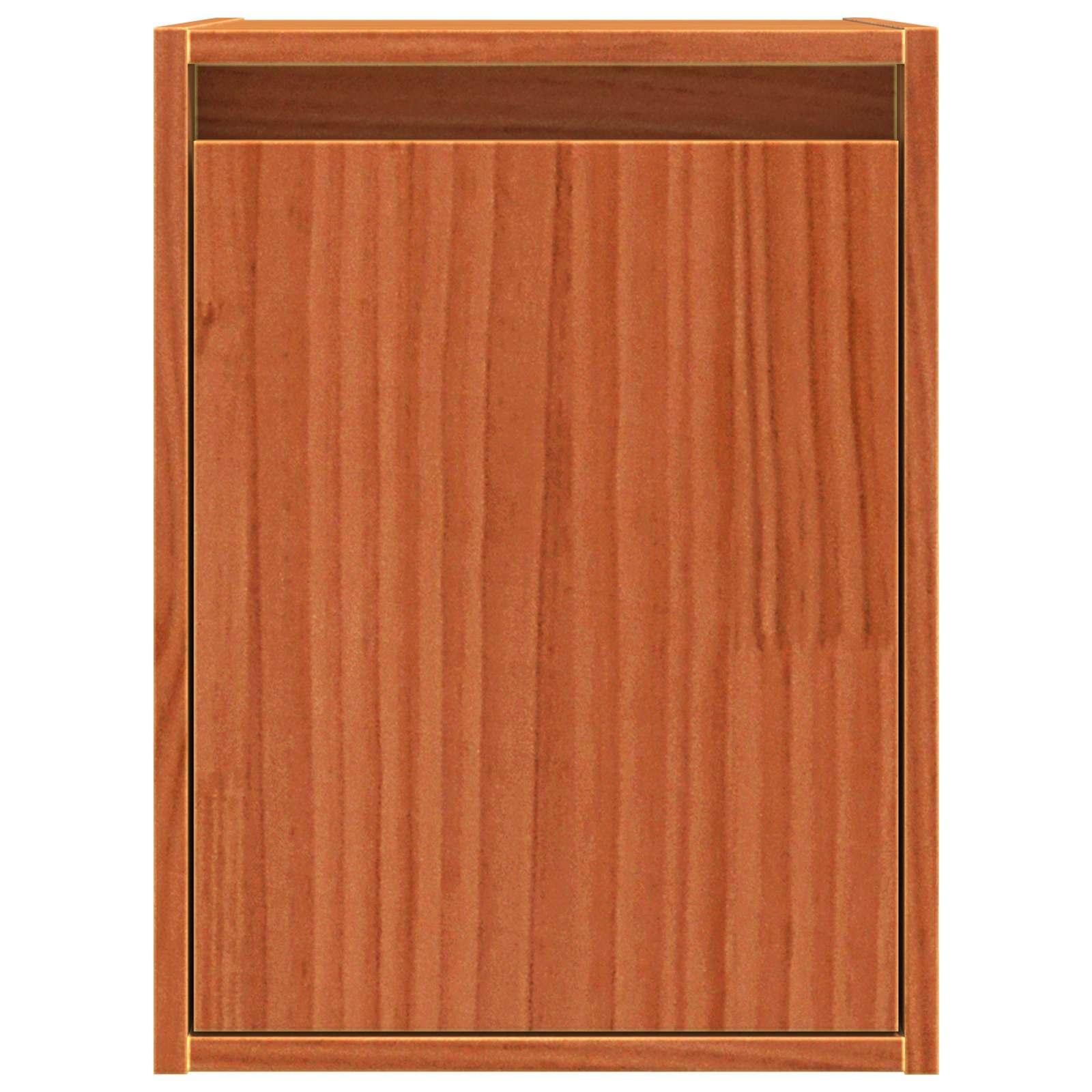 Sieninė spintelė su saugykla 2 pcs Vaško ruda 30 x 30 x 40 cm