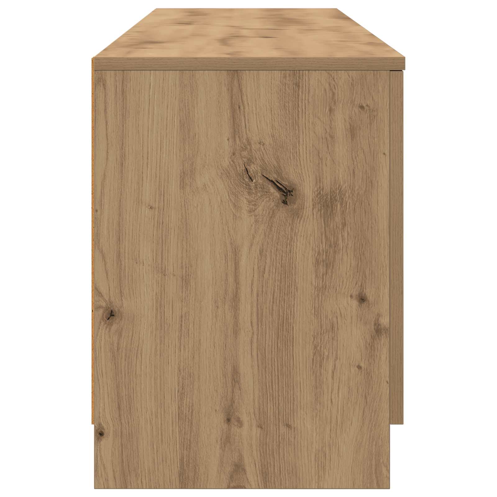 Lovos spintelė su durimis 2 pcs Artisano ąžuolo 66 x 35 x 48 cm
