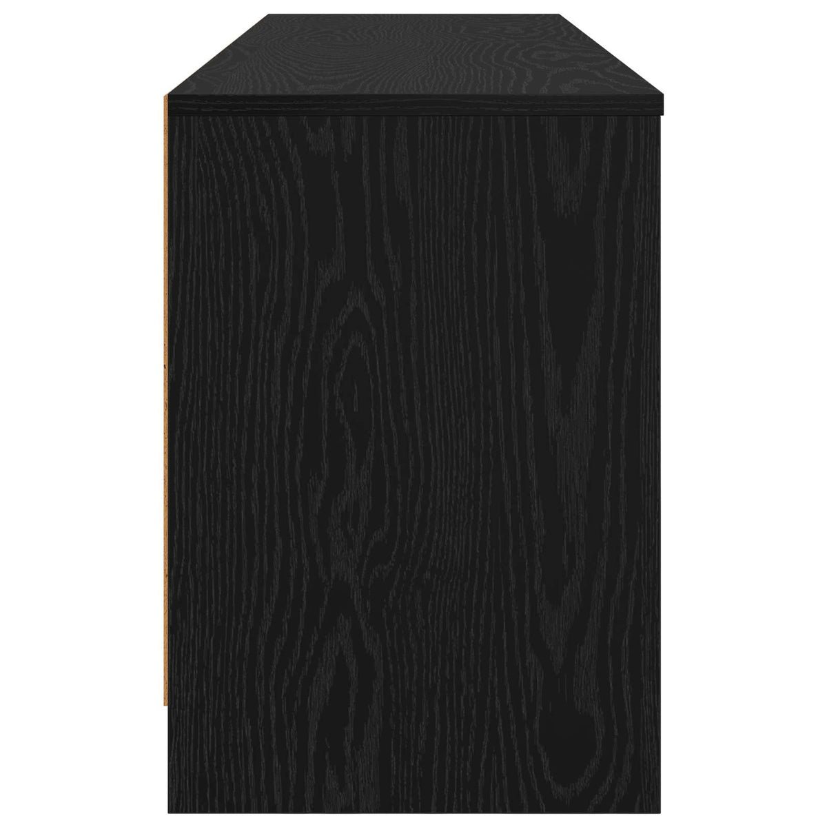Lovos spintelė su lentyna 2 pcs Juodojo ąžuolo 66 x 33 x 48 cm