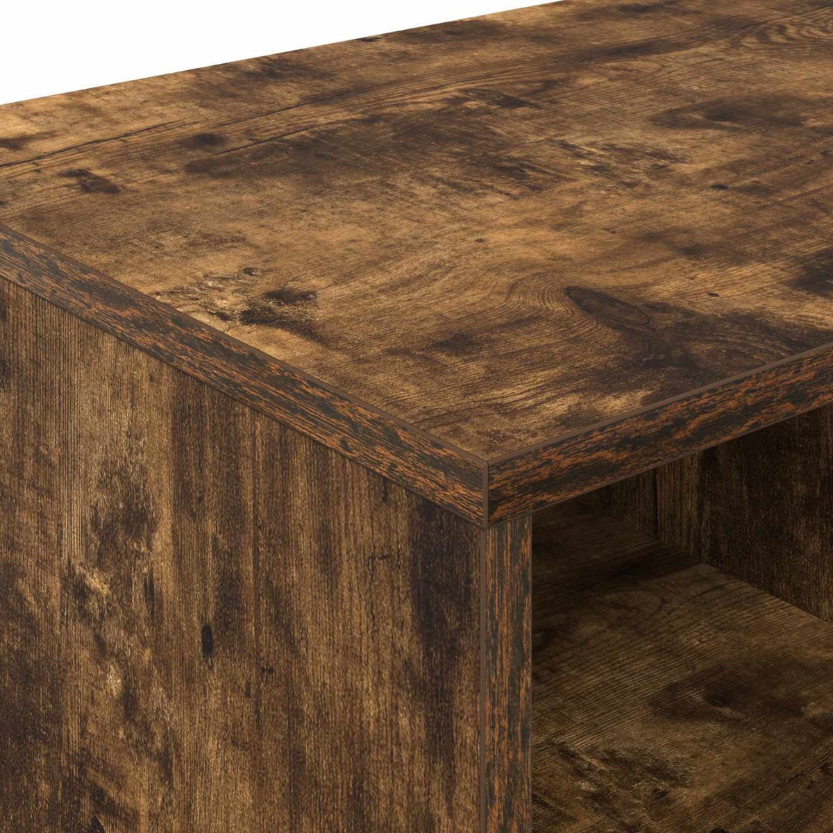 Lovos spintelė su lentyna 2 pcs Dūminio ąžuolo 66 x 33 x 48 cm