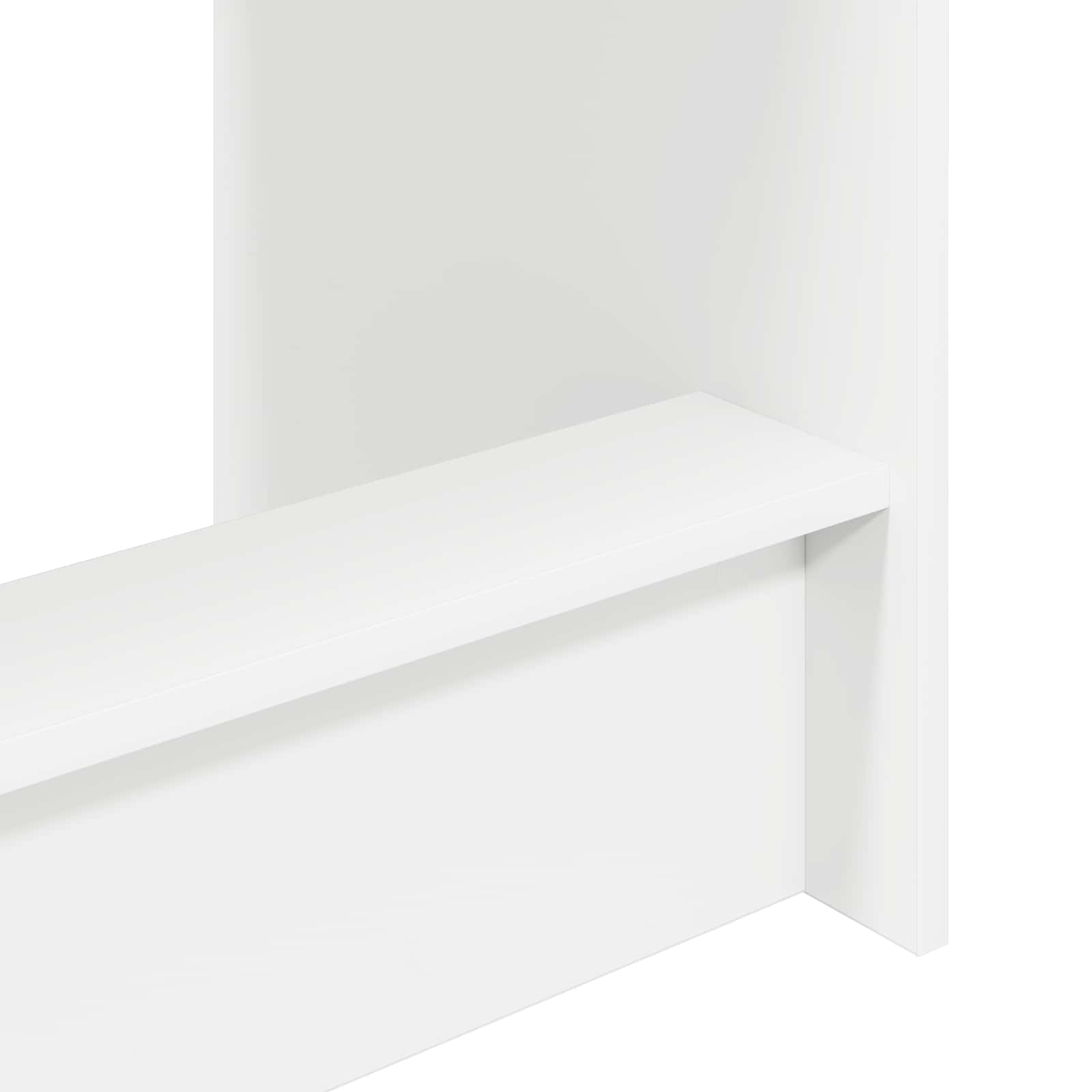 Lovos stalas Balta 100 x 45 x 75 cm Apdirbta mediena