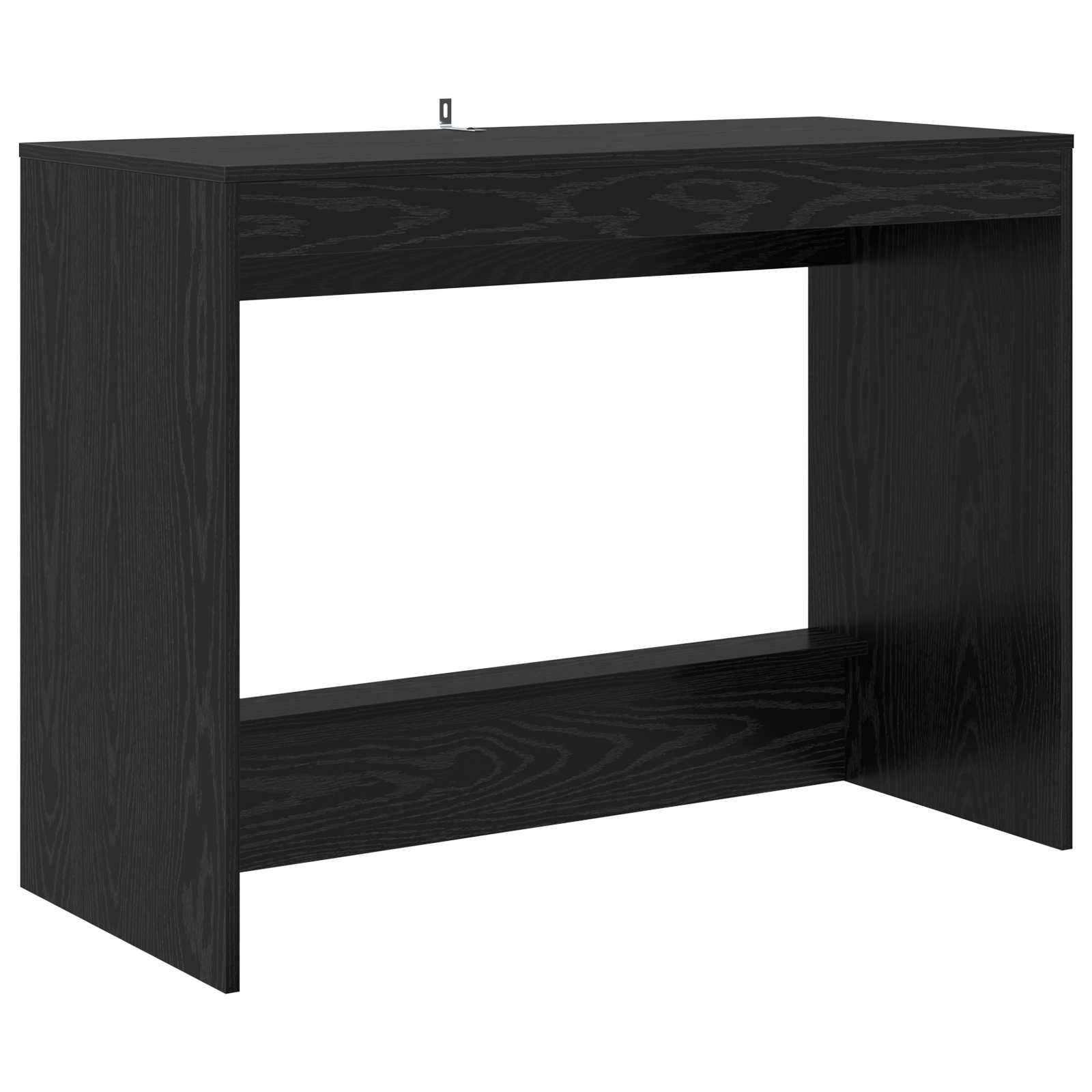 Gultu galds Melns ozols 100 x 45 x 75 cm Apstrādāta koksne