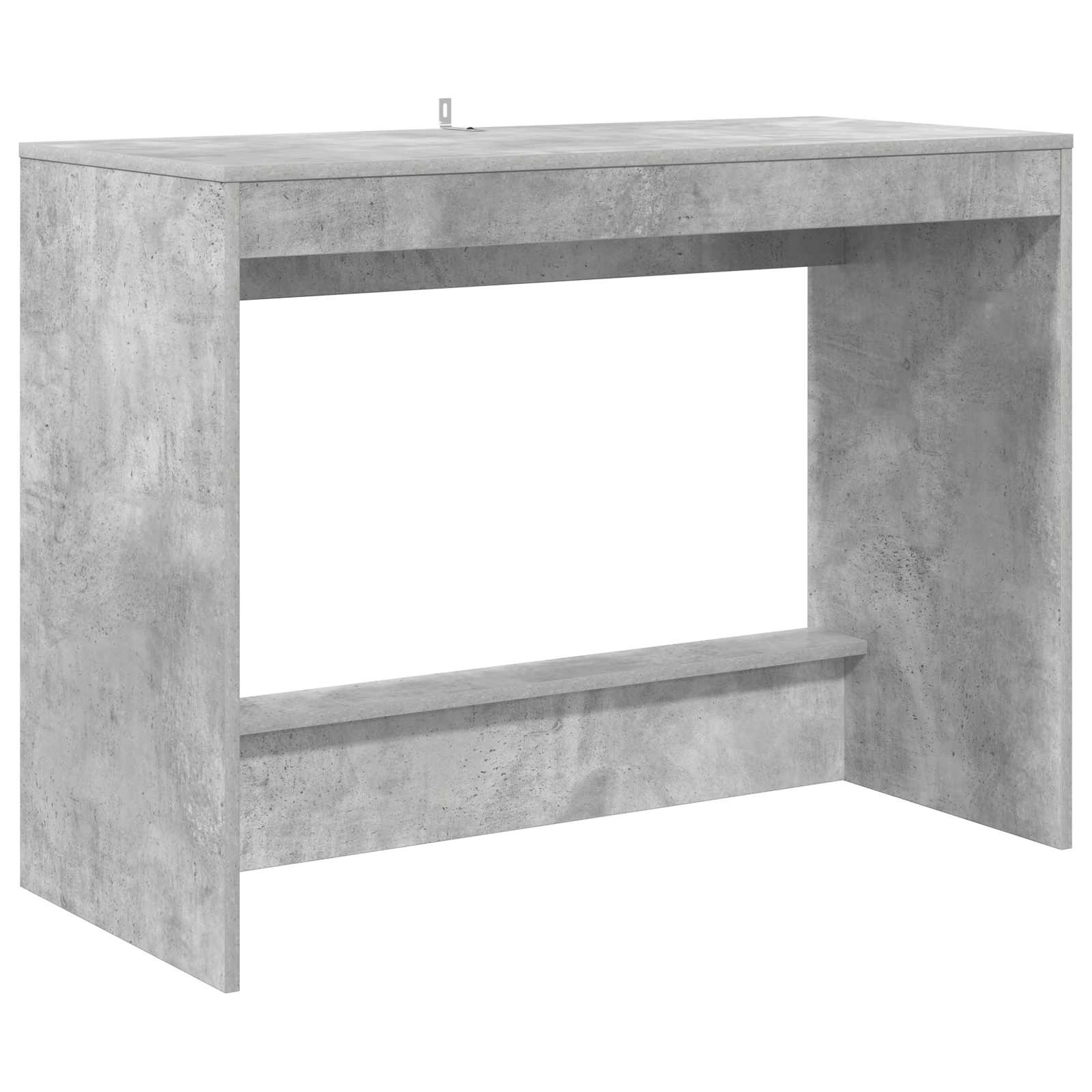 Gultas galds Betona pelēks 100 x 45 x 75 cm Apstrādāta koksne
