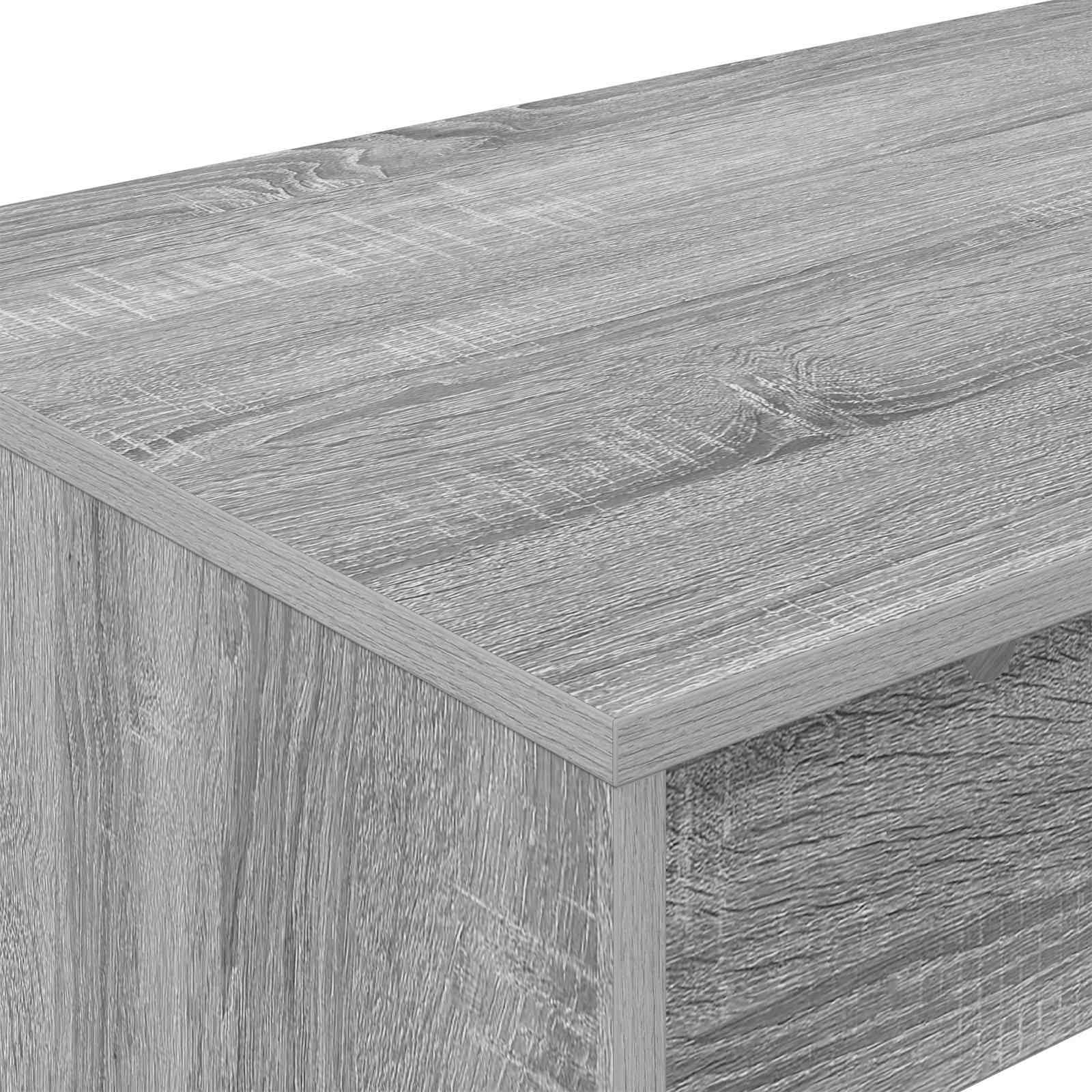 Lovos stalas Pilkas Sonoma 100 x 45 x 75 cm Apdirbta mediena