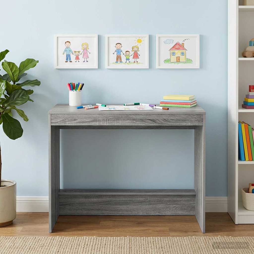 Lovos stalas Pilkas Sonoma 100 x 45 x 75 cm Apdirbta mediena