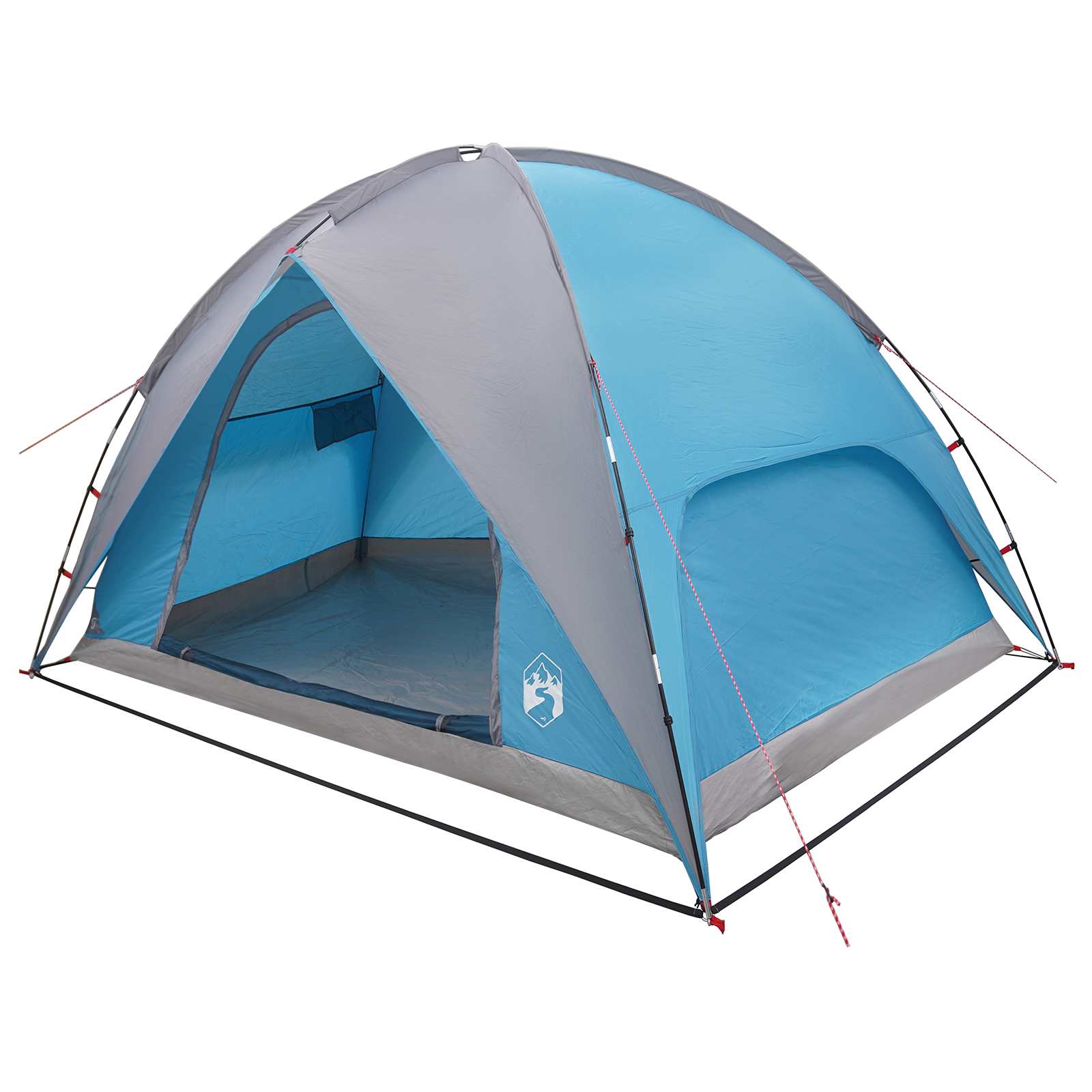 Palapinė su lietaus uždanga, atspari vandeniui Kupolas Mėlyna