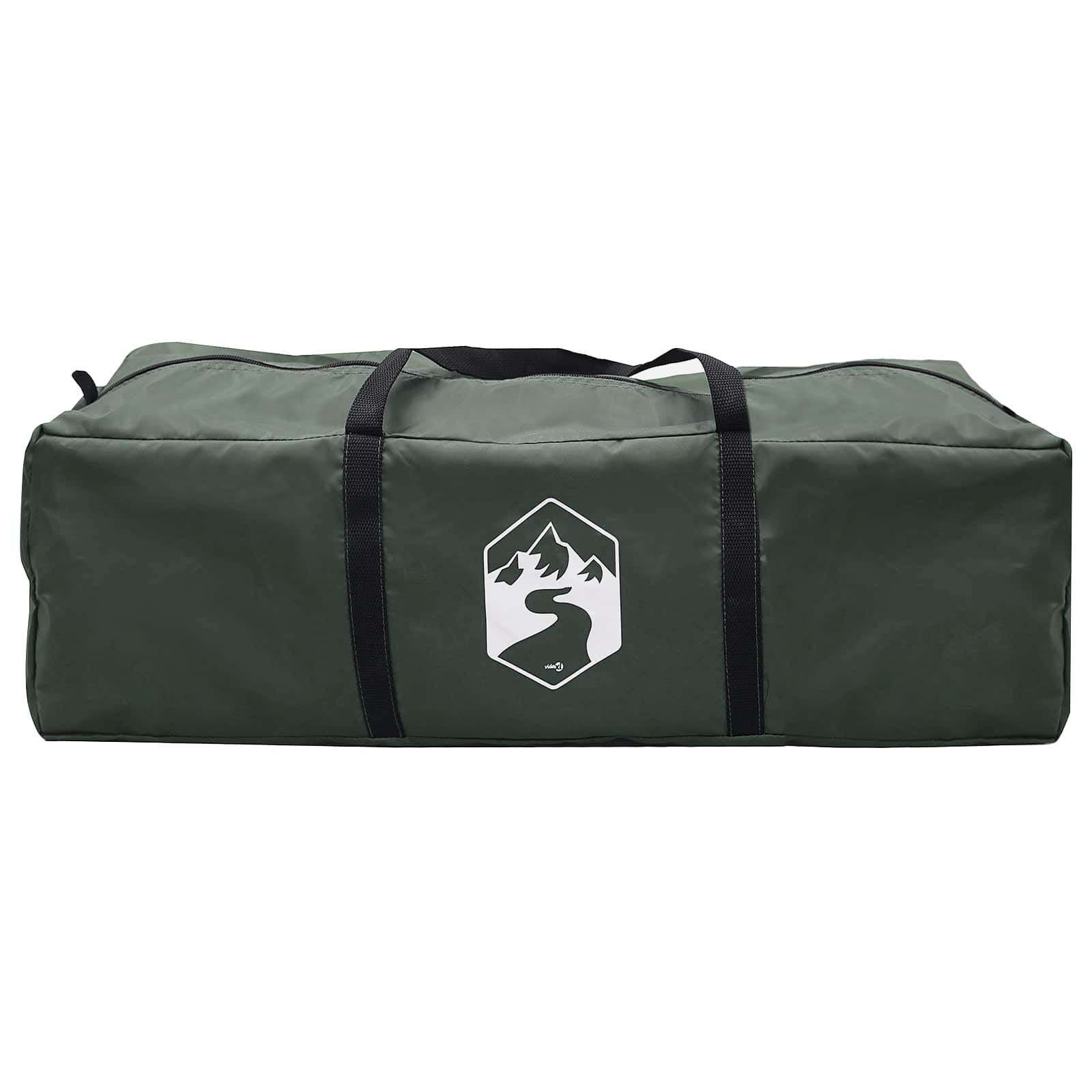 Palapinė su lietaus uždanga, atspari vandeniui Armijos Žalia