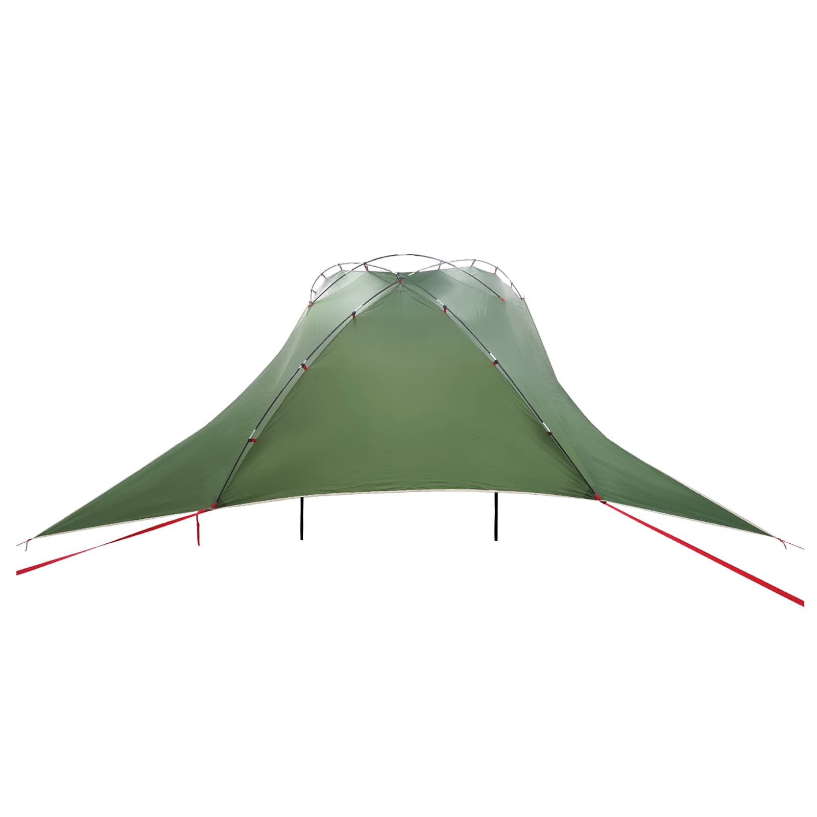 Automobilių palapinė Žalia 350 x 250 cm Poliesteris ir plienas