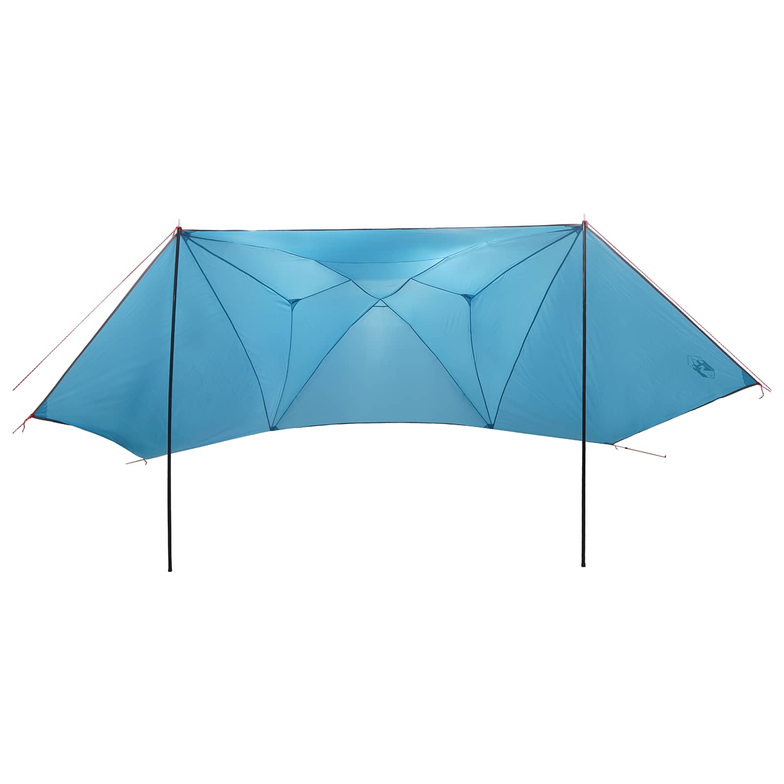 Automobilių palapinė Mėlyna 350 x 250 cm Poliesteris ir plienas