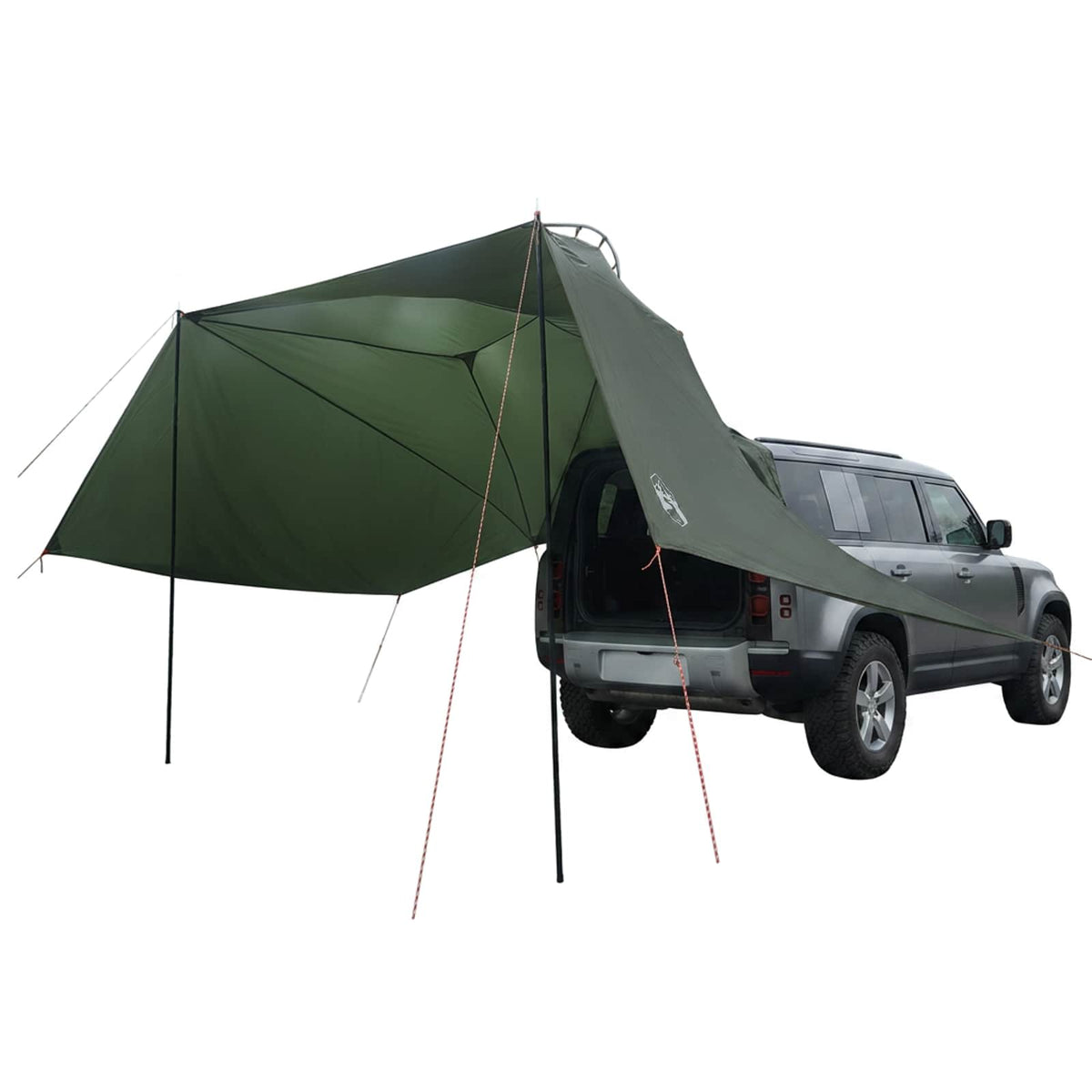 Automobilių palapinė su stogu Armijos Žalia 350 x 250 cm