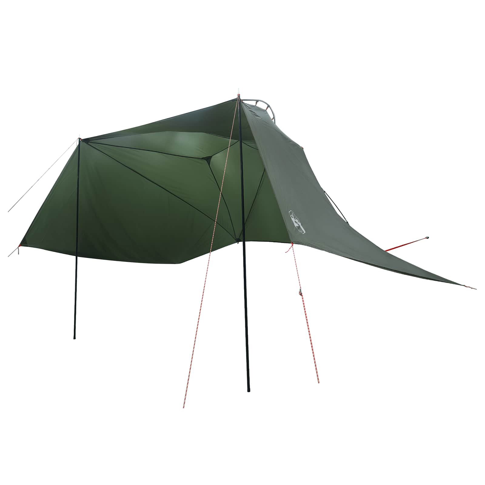 Automobilių palapinė su stogu Armijos Žalia 350 x 250 cm